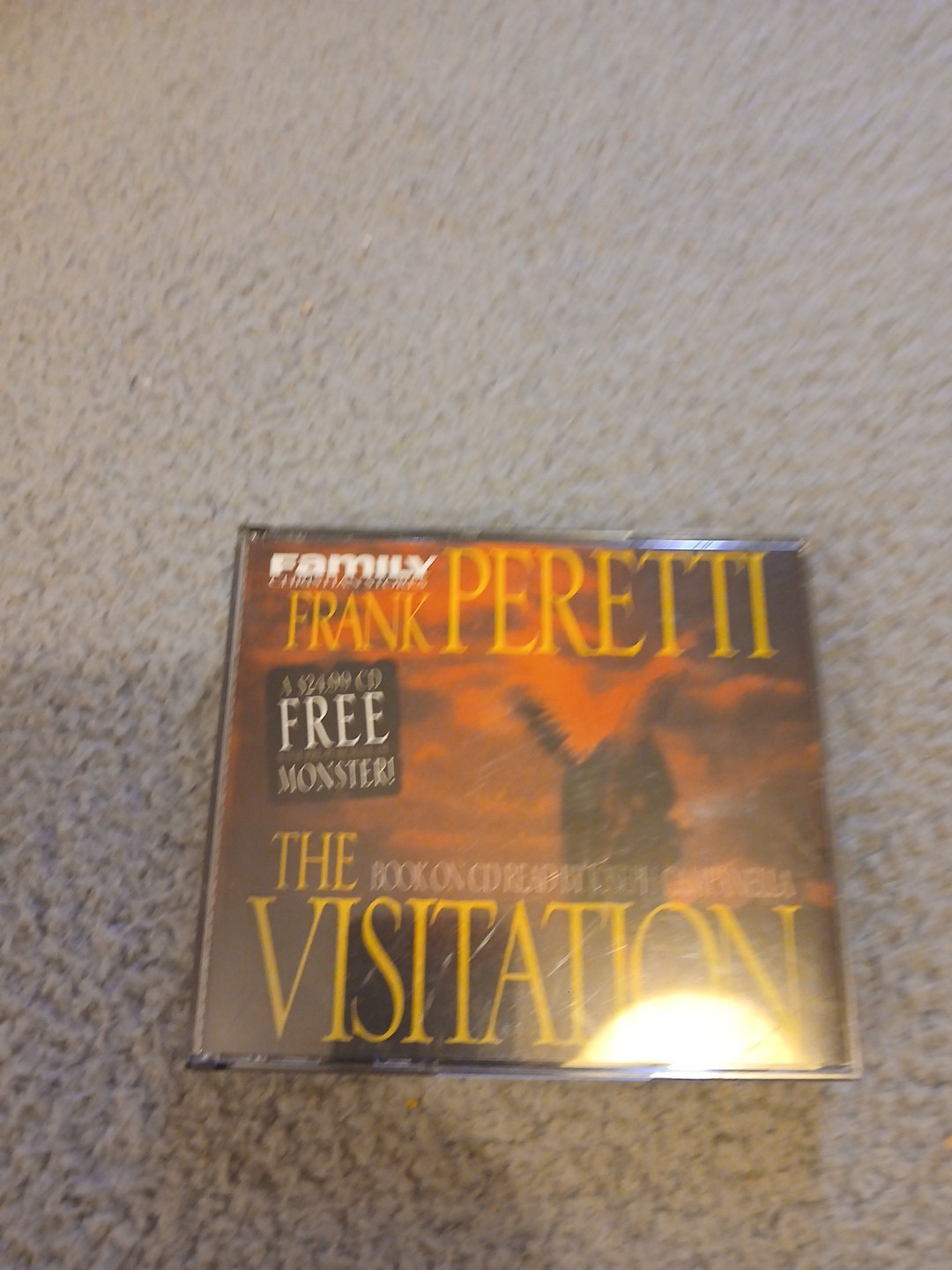 FRANK PERETTI — THE VISITATION (CD AUDIOBOOK, 4-DISCS) W/ JOSEPH CAMPANELLA