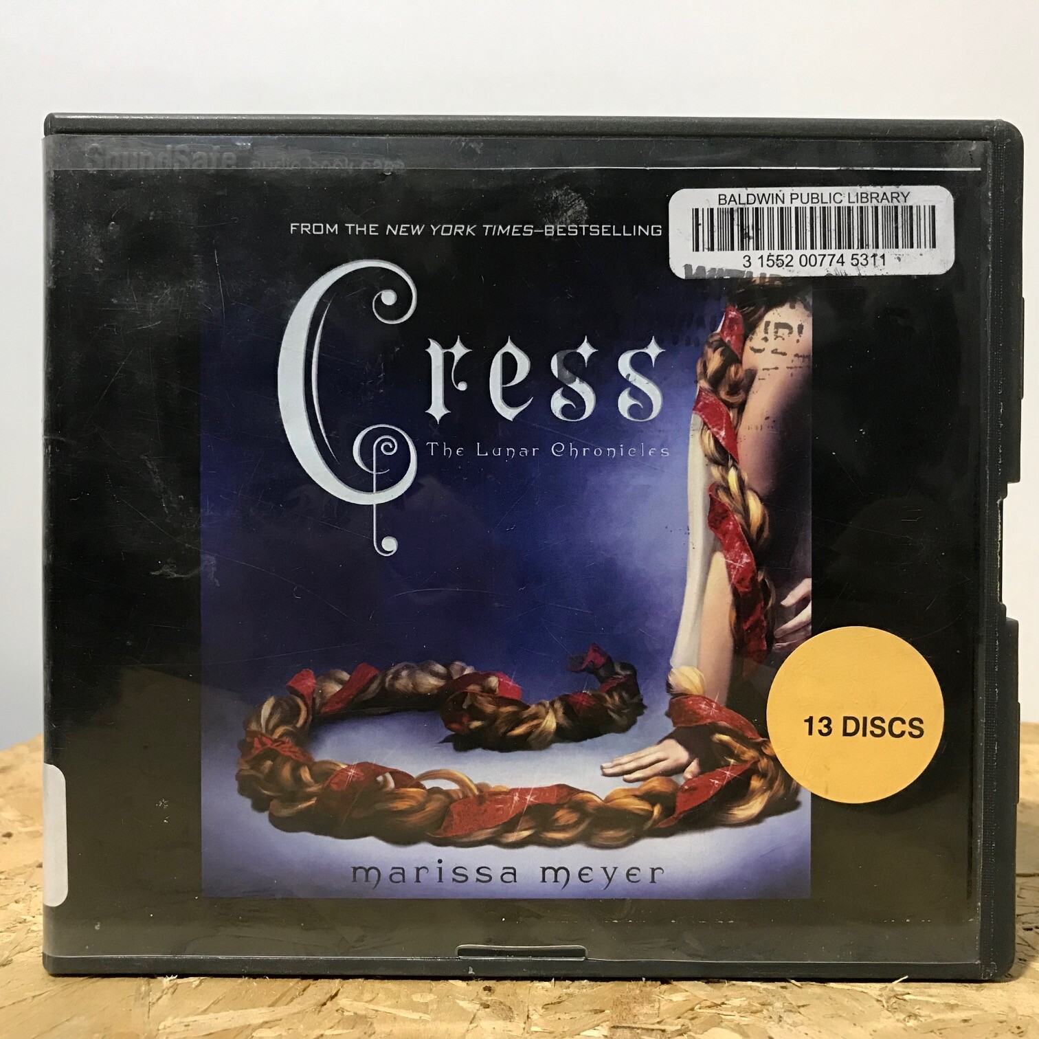 Cress by Marissa Meyer Ex Library 13 CD Unabridged Audiobook Free Shipping Lunar
