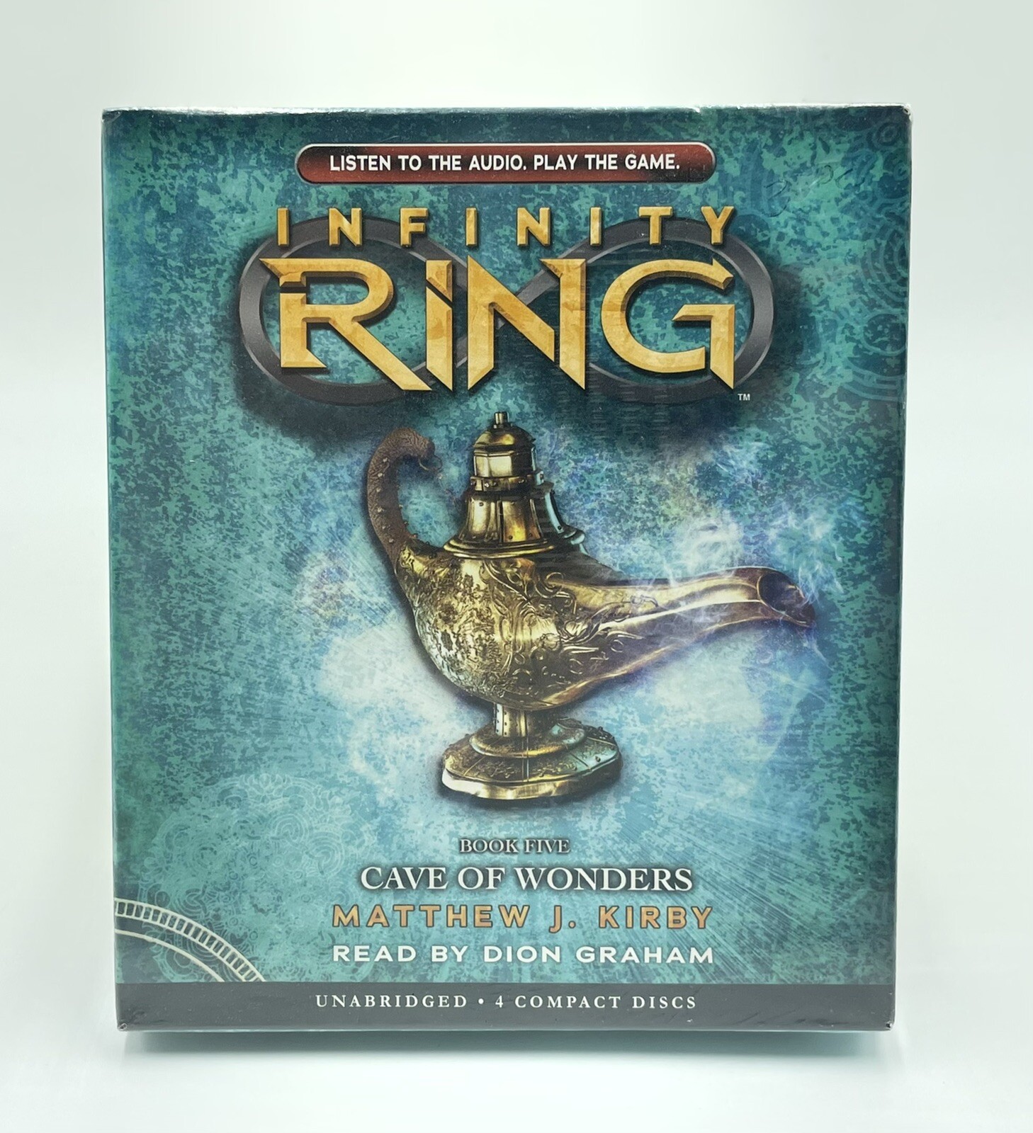Infinity Ring Series #5 Cave Of Wonders Matthew J Kirby Audio Book CD *NEW*