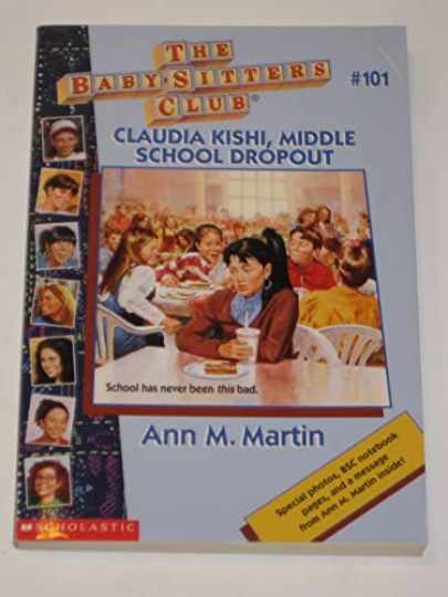Claudia Kishi, Middle School Drop-Out — Paperback, by Martin Ann M — Acceptable