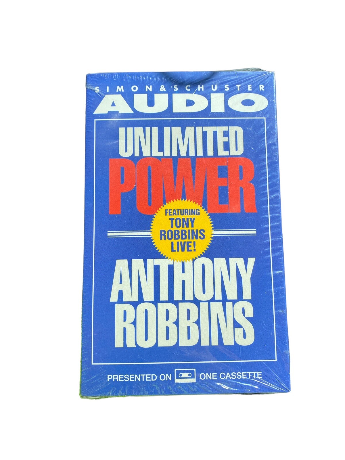 Unlimited Power Anthony Robbins (Cassette Audiobook, 1986, Abridged) Brand New