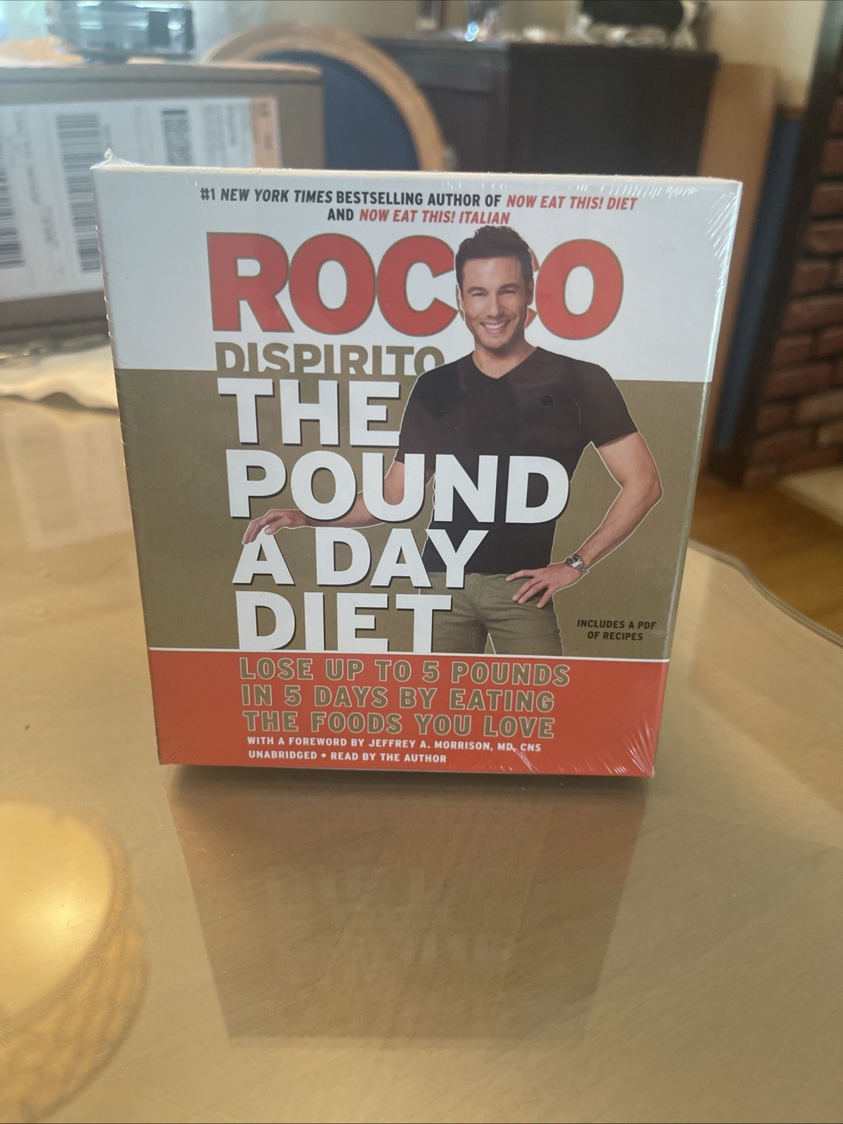 ROCCO DISPIRITO THE POUND A DAY DIET Unabridged AUDIO BOOK BRAND NEW