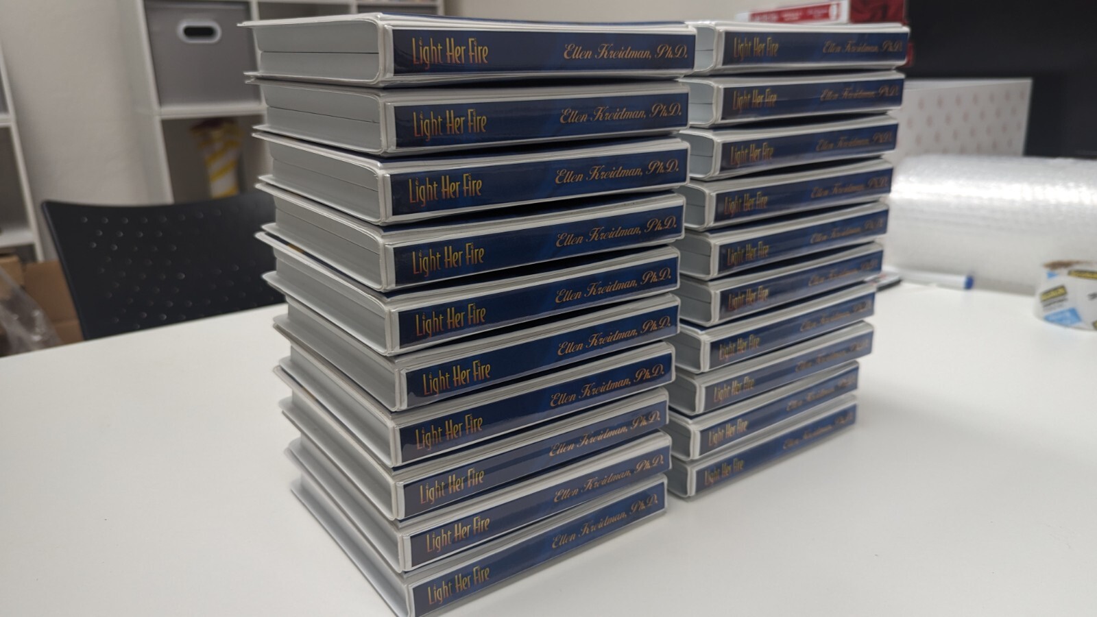 Light Her Fire Relationship Course CDs By Dr Ellen Kreidman (Lot Of 20 New)