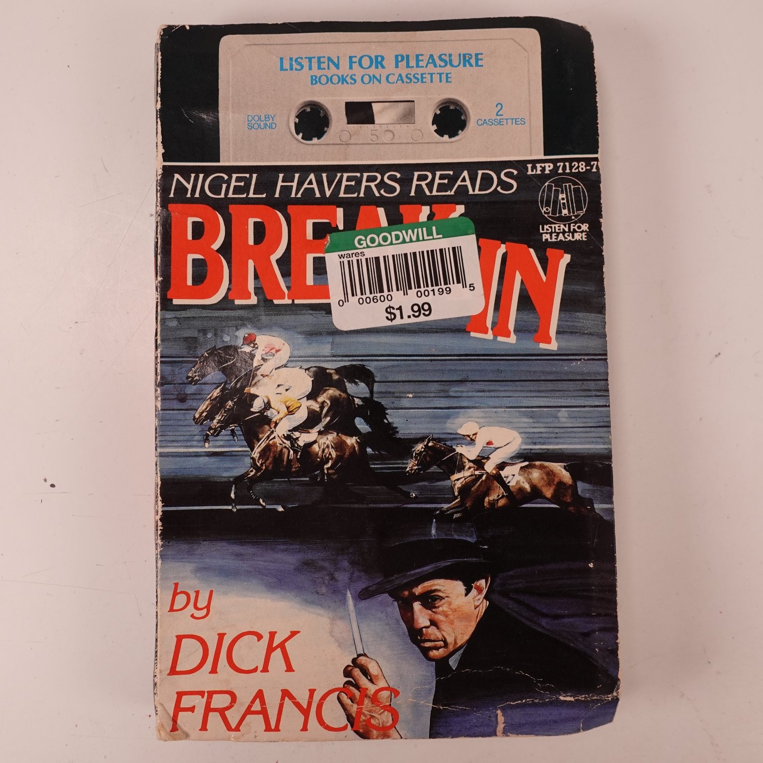 Break In by Dick Francis Audiobook Cassettes Abridged 2 Tapes