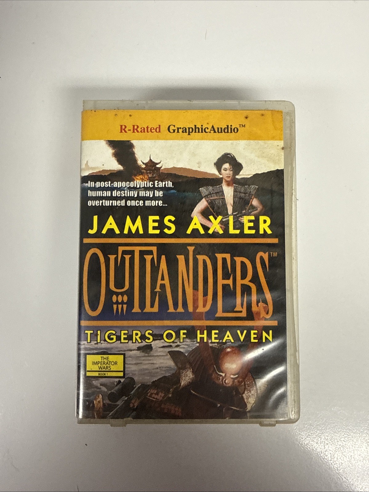 Outlanders Tigers Of Heaven VINTAGE Audiobook Cassettes Action Sci-Fi