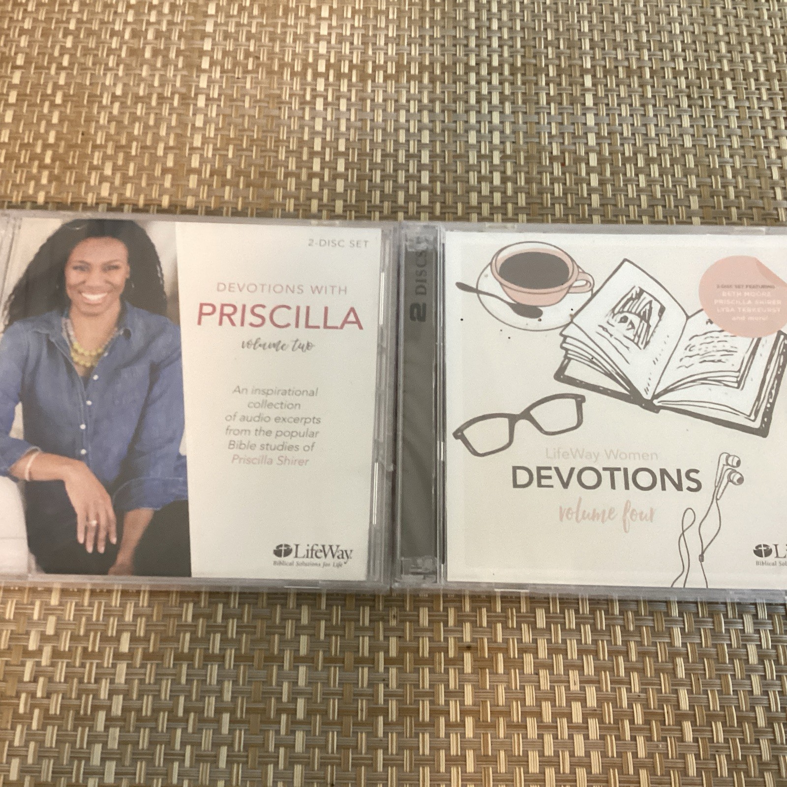 LOT of LifeWay Devotions CD’s 4-Disc Priscilla Shirer Bible Christian Women