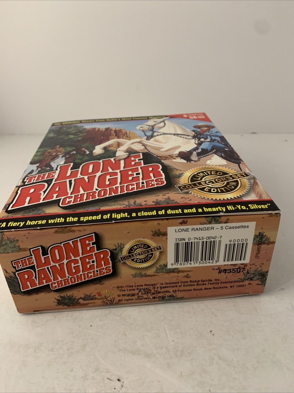 The Lone Ranger Chronicles (5 Cassettes, w/ Booklet) Limited Collector’s Edition