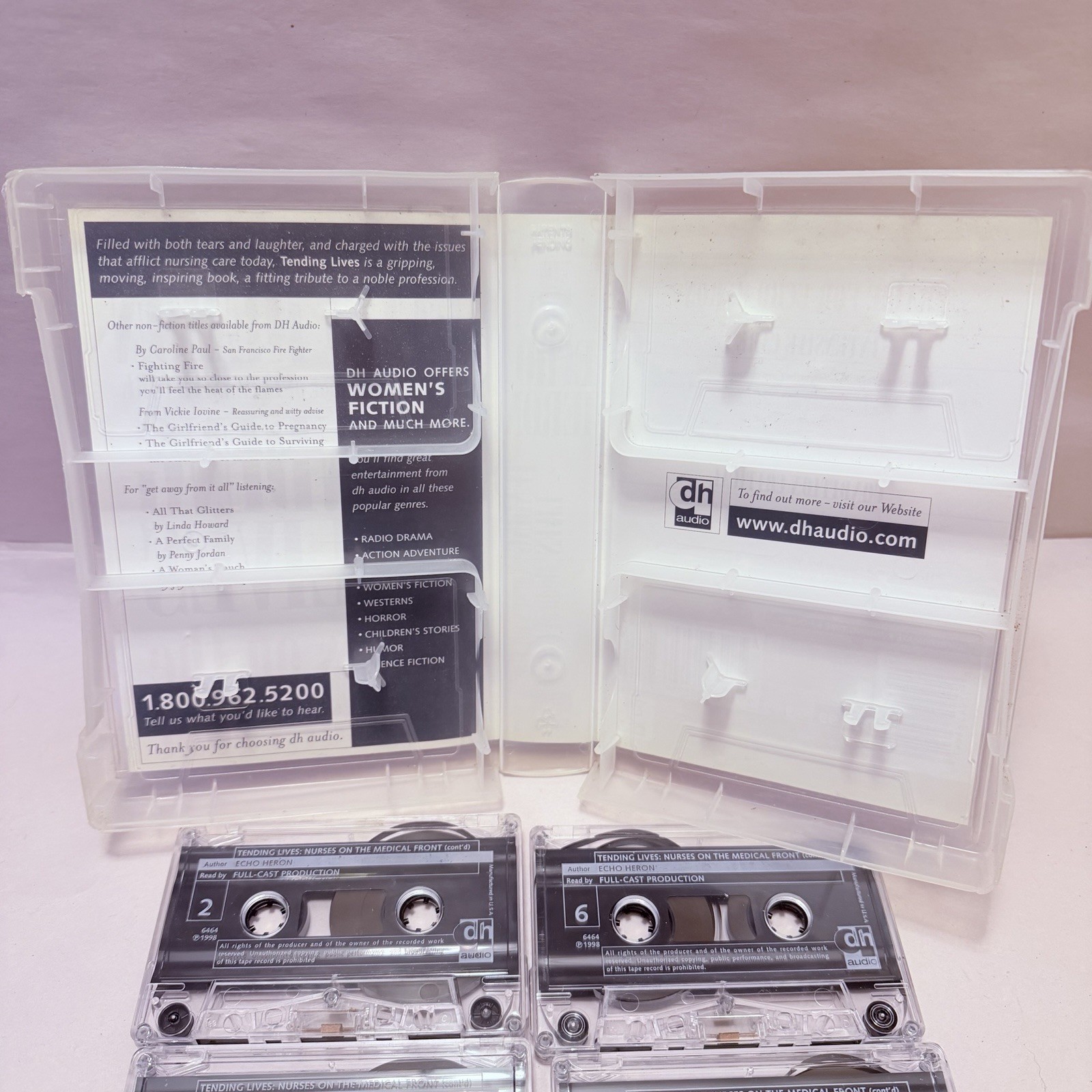 Vintage Cassette Nurses Echo Heron Nurse Life ER Listen on Tape Audio Retro DR