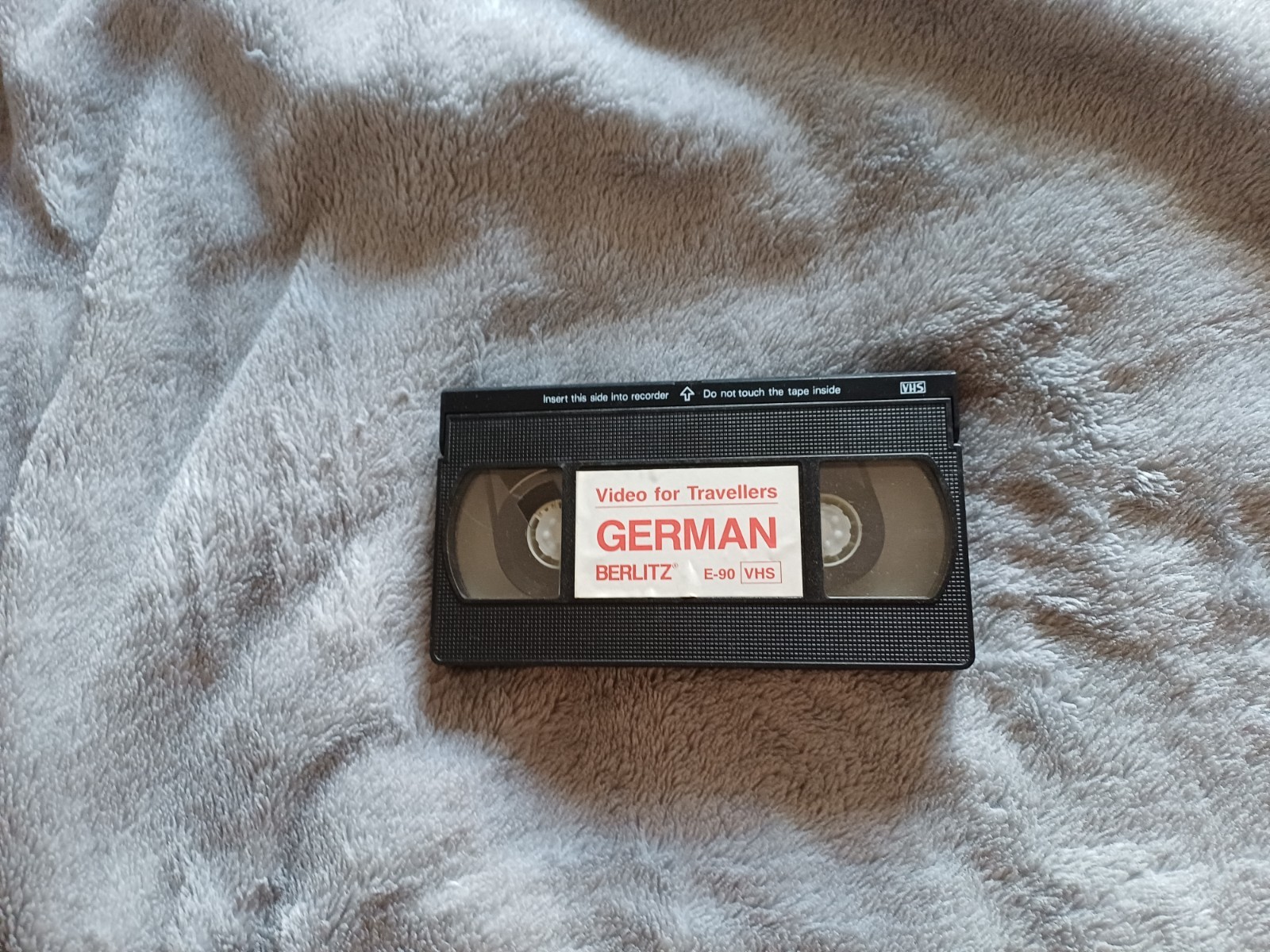 BERLITZ VIDEO FOR TRAVELLERS GERMAN CASSETTE 90 minutes , free u.k. p&p