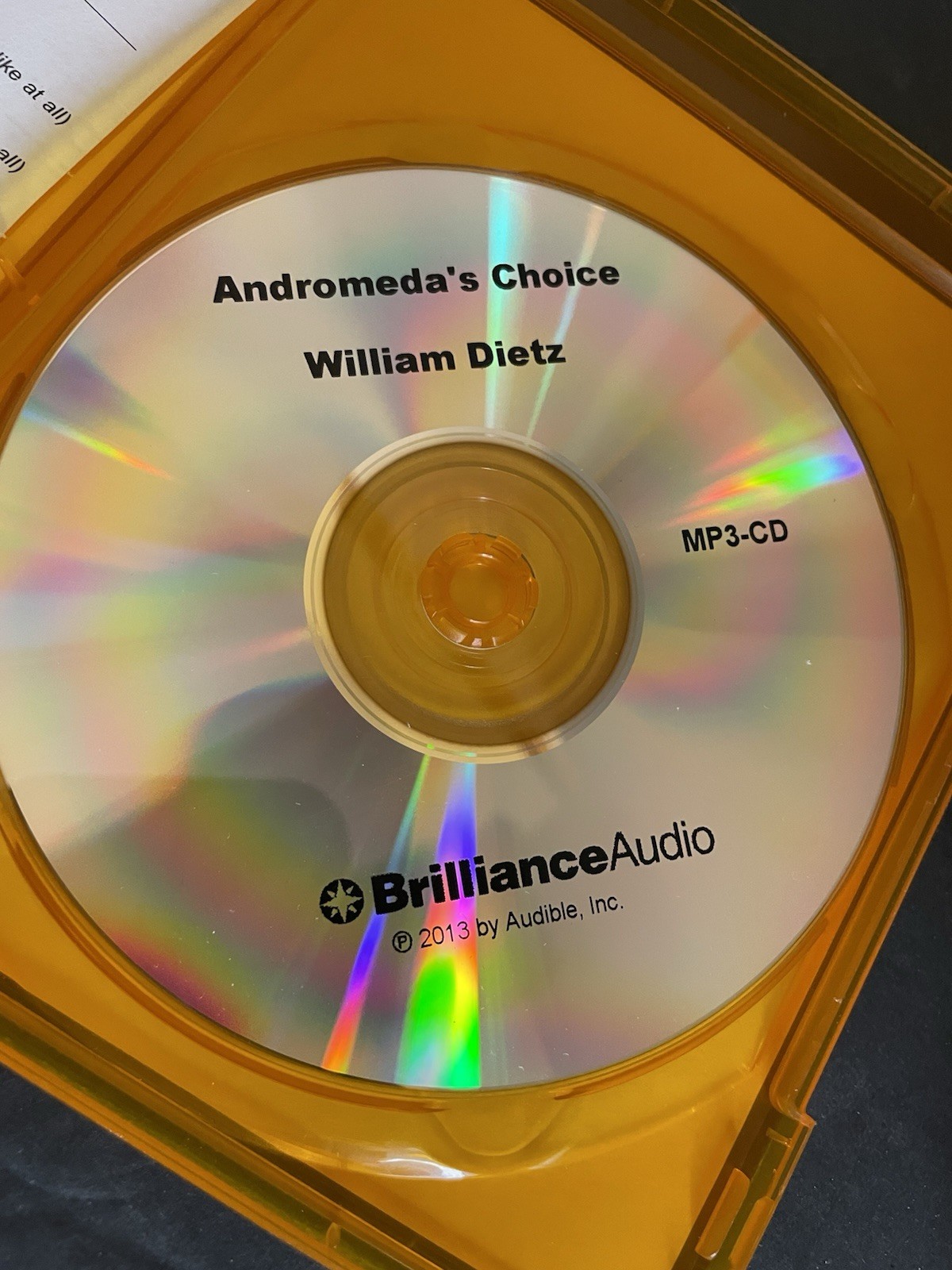 William C. Dietz Andromeda Trilogy MP3-CD Audiobook 3 Disc Set Complete