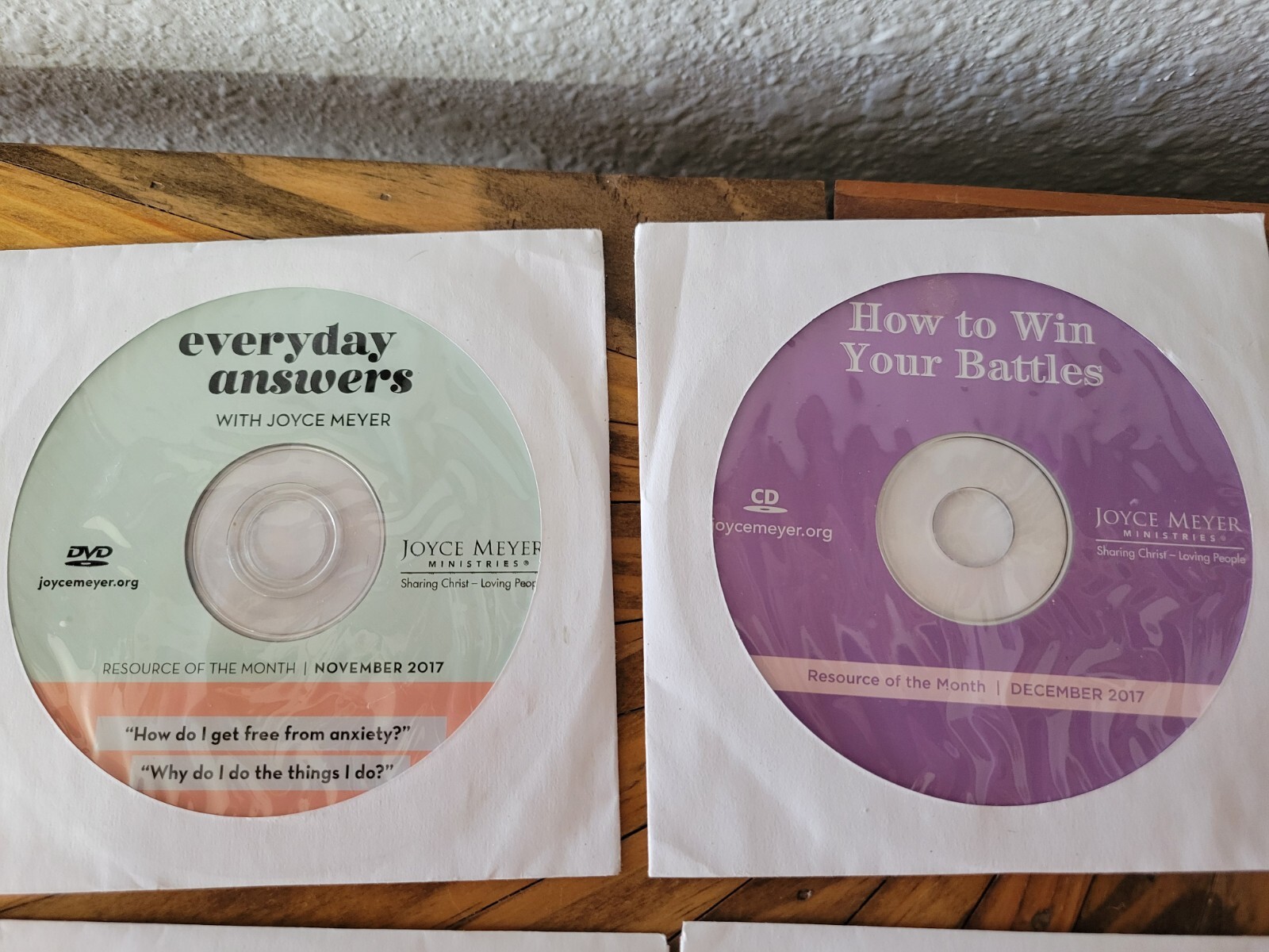 Lot Of 14 Joyce Meyer Ministries CDs Resource Of The Month CDs