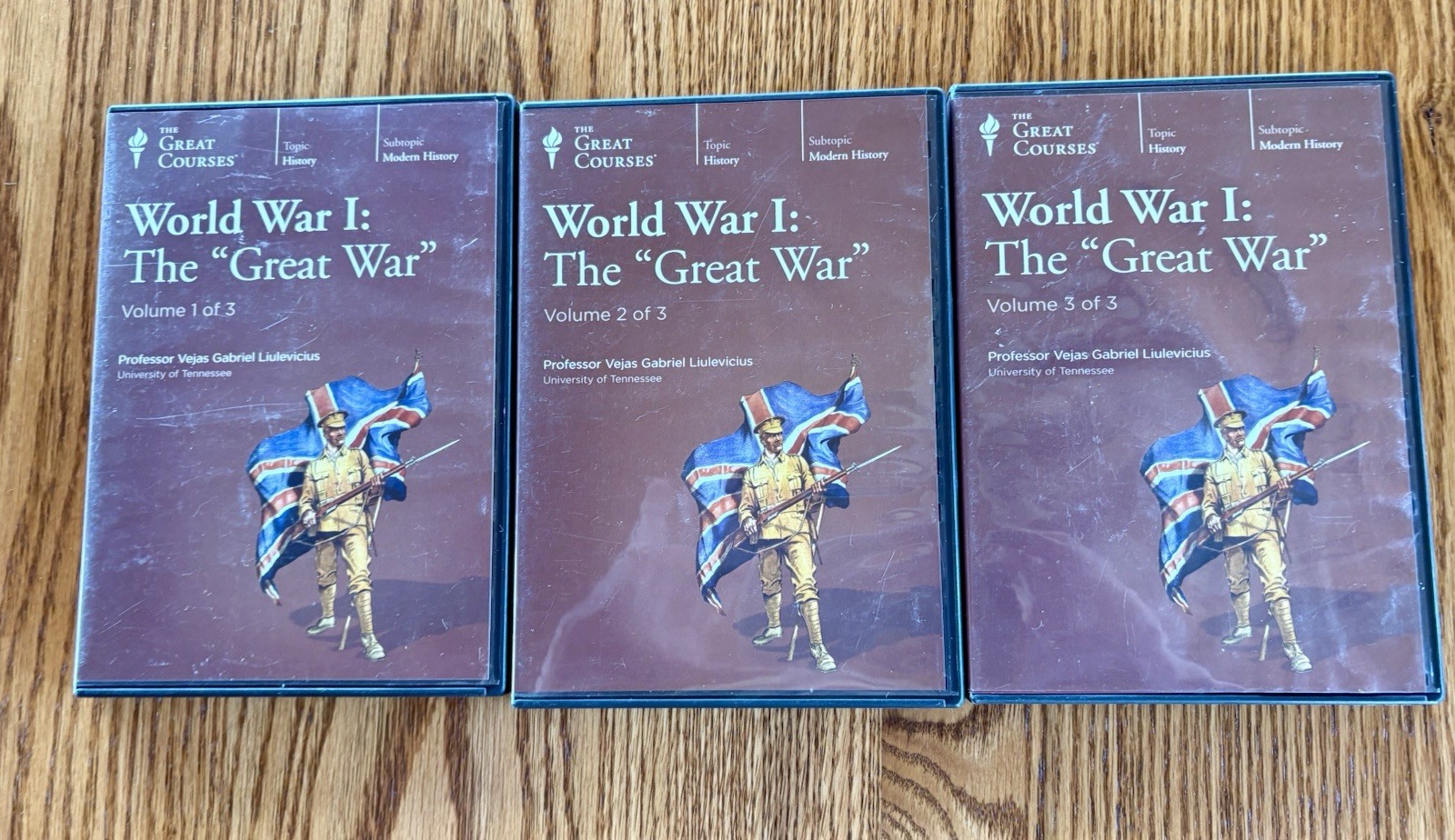 Great Courses: World War I: The «Great War» CD Set Vol. 1, 2 and 3