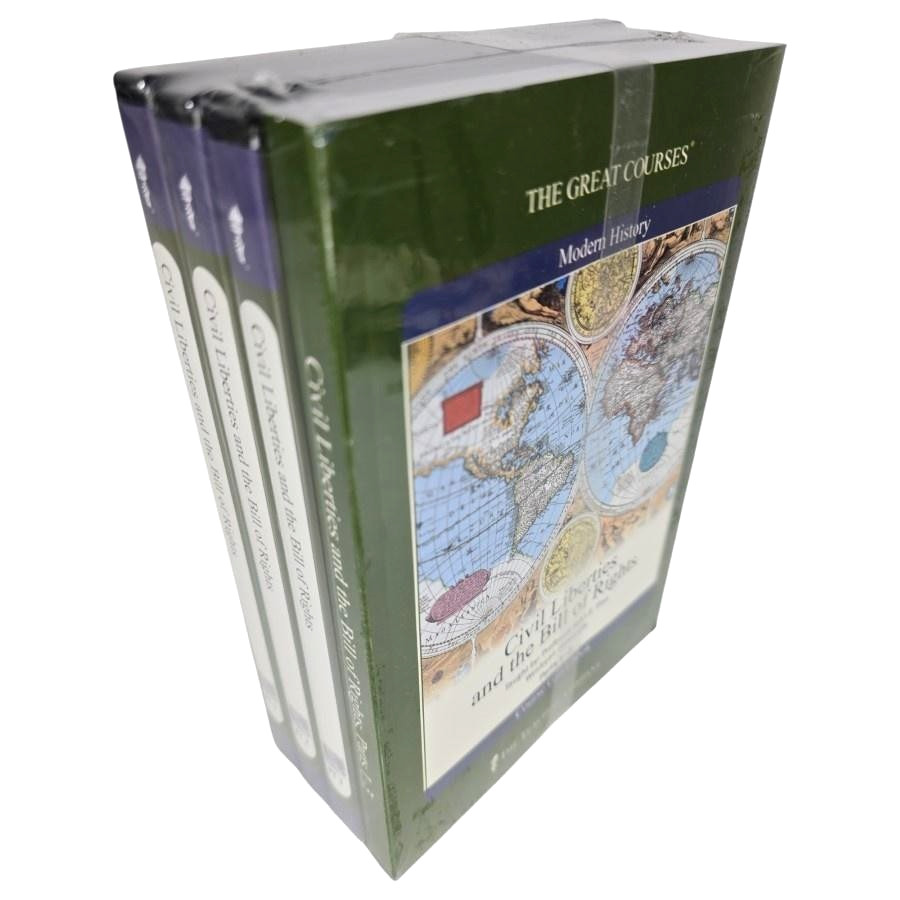 Civil Liberties And Bill Of Rights John E Finn Great Courses Audio CD 2006 New