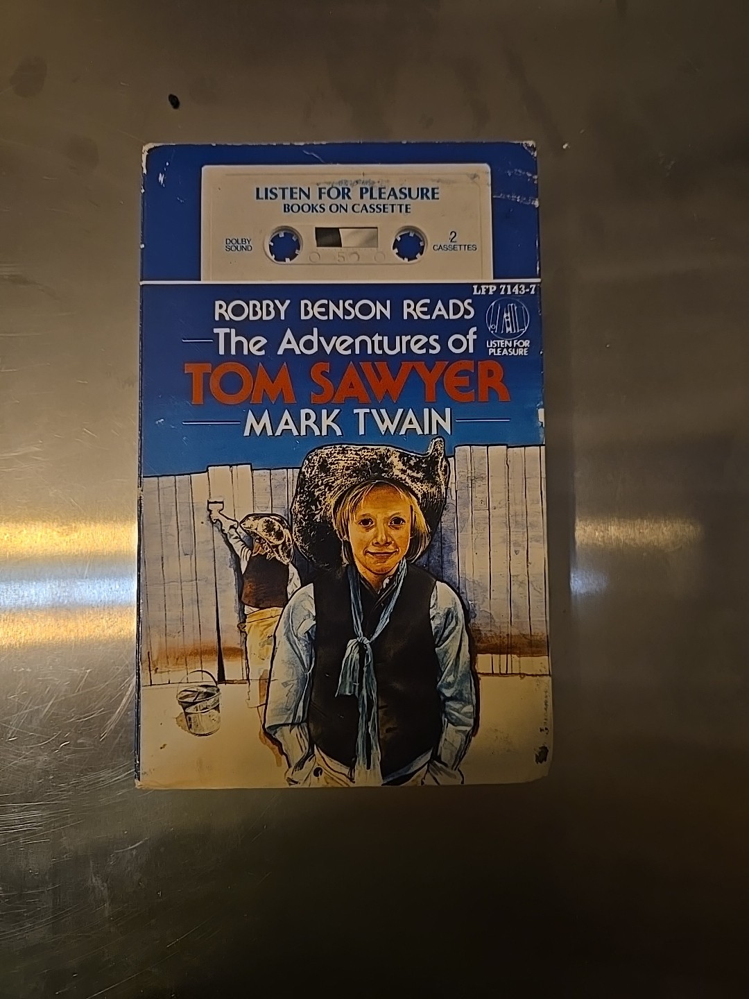 TOM SAWYER Mark Twain Durkin Hayes Audio Book 2 Cassette Tapes Robby Benson 1986