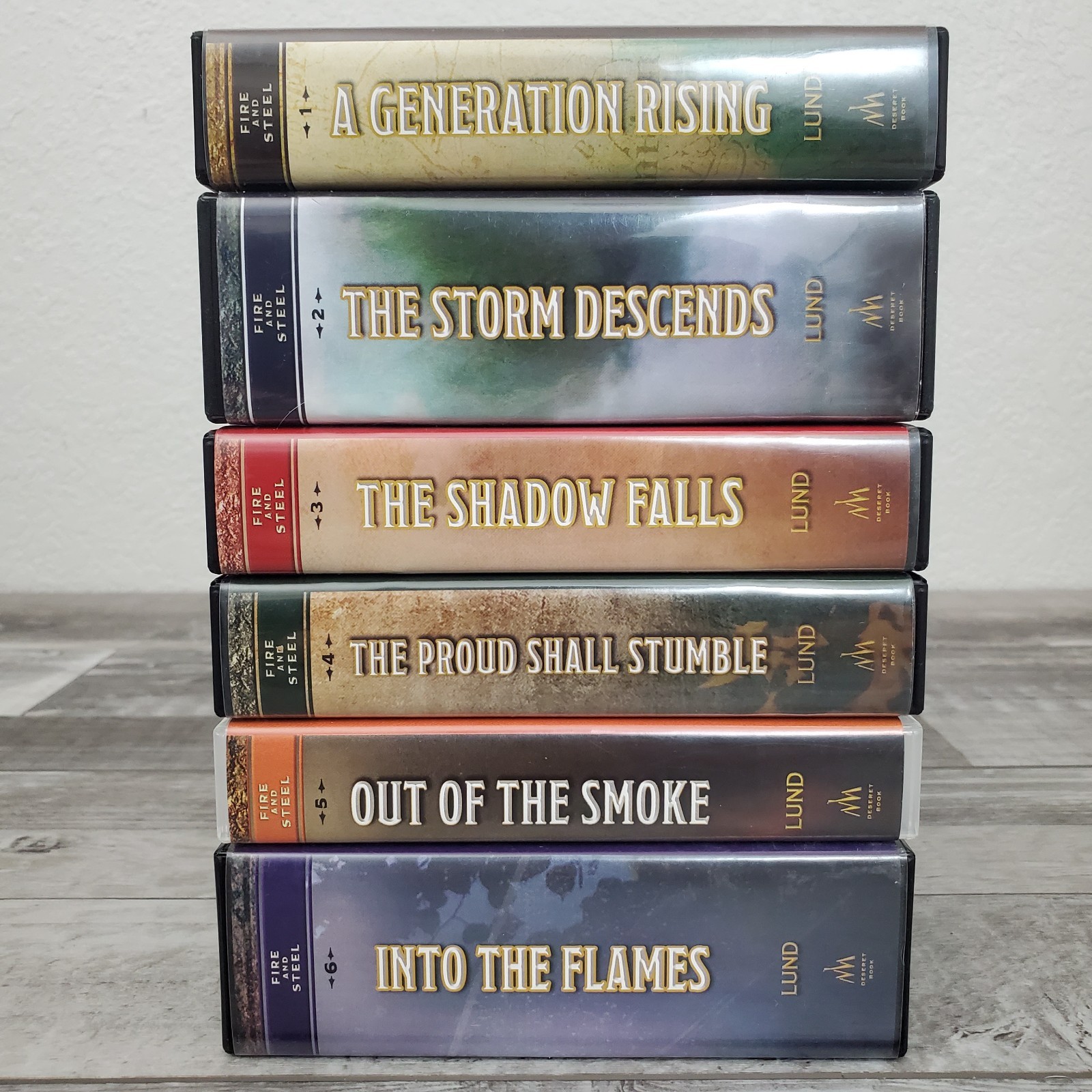 Fire and Steel Complete Series 1-6 Gerald Lund Hans Eckhardt Historical Fiction