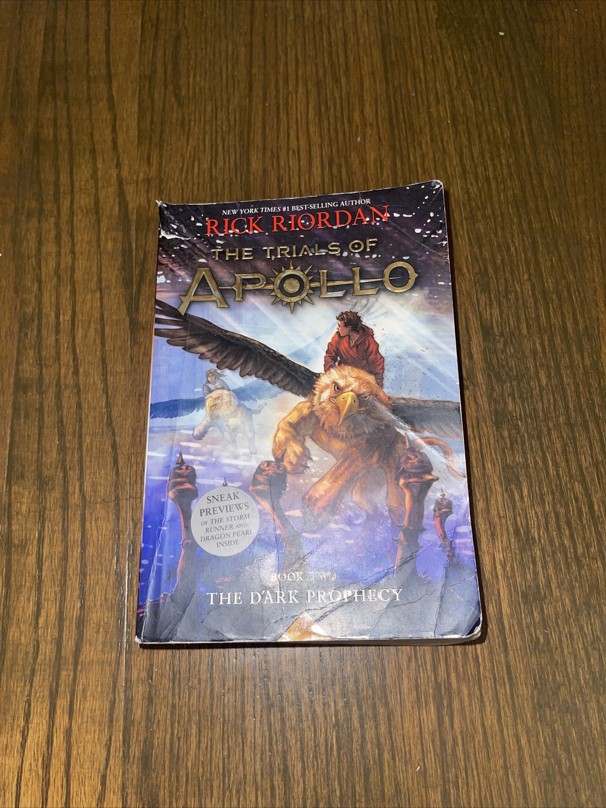 The Trials of Apollo, Book Two The Dark Prophecy — Paperback — GOOD