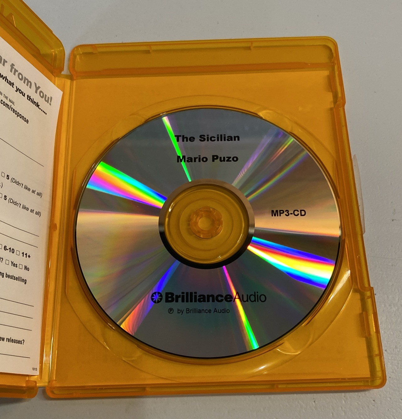 The Godfather & The Sicilian by Mario Puzo (2015, CD MP3, Unabridged Audio)