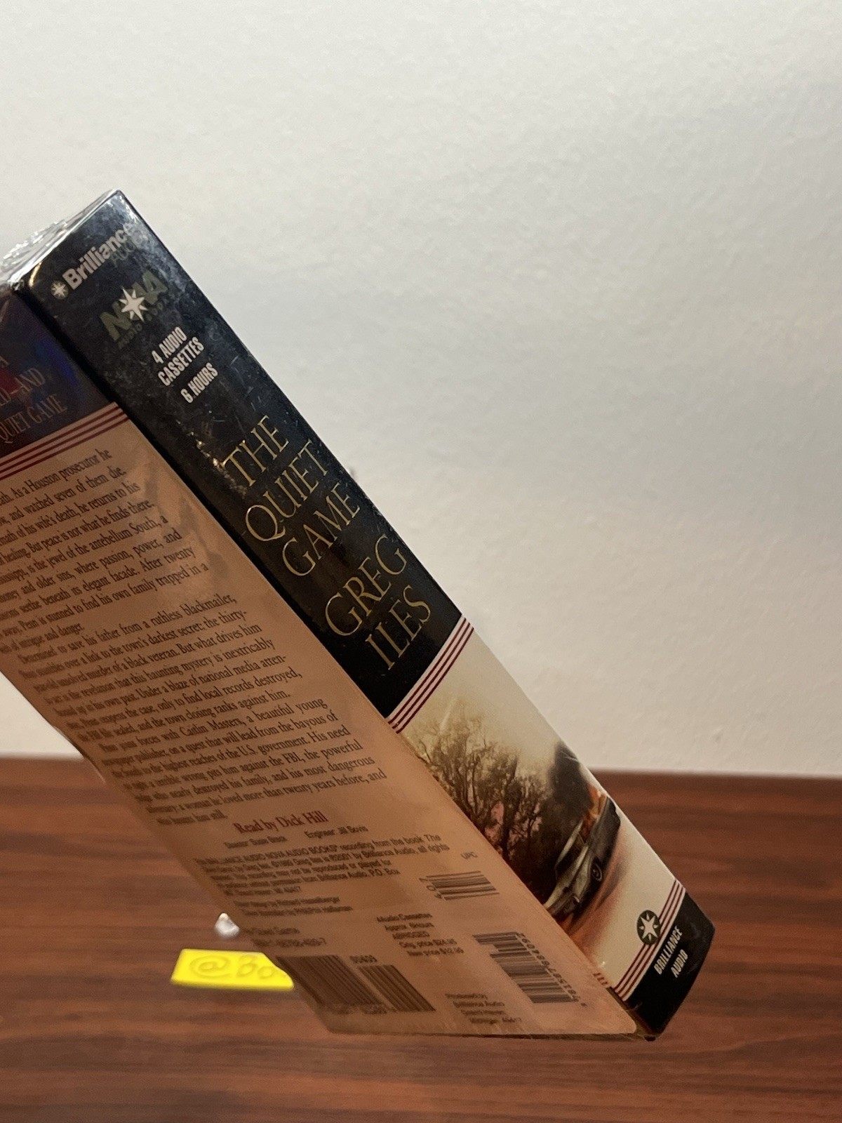 The Quiet Game by Greg Iles (Brilliance Audiobook Cassette Tape Set, 1999) New !