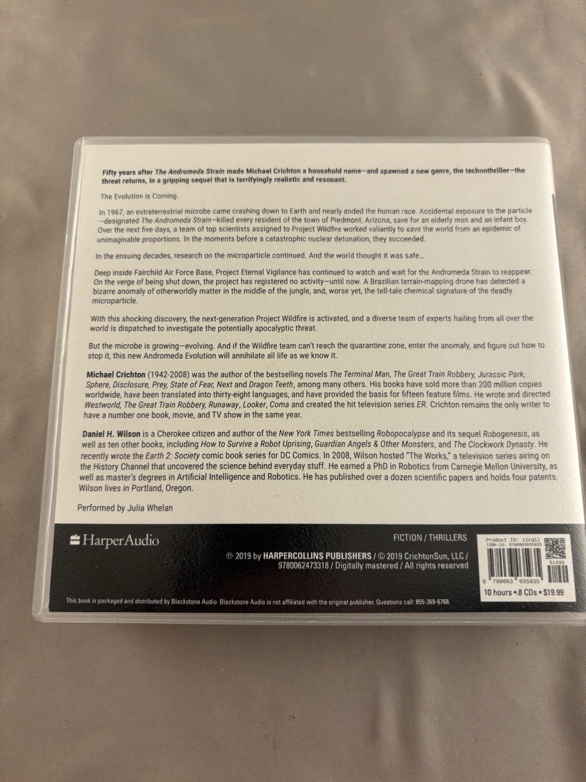 The Andromeda Evolution CD — Audio CD, by Crichton Michael; Wilson — Good