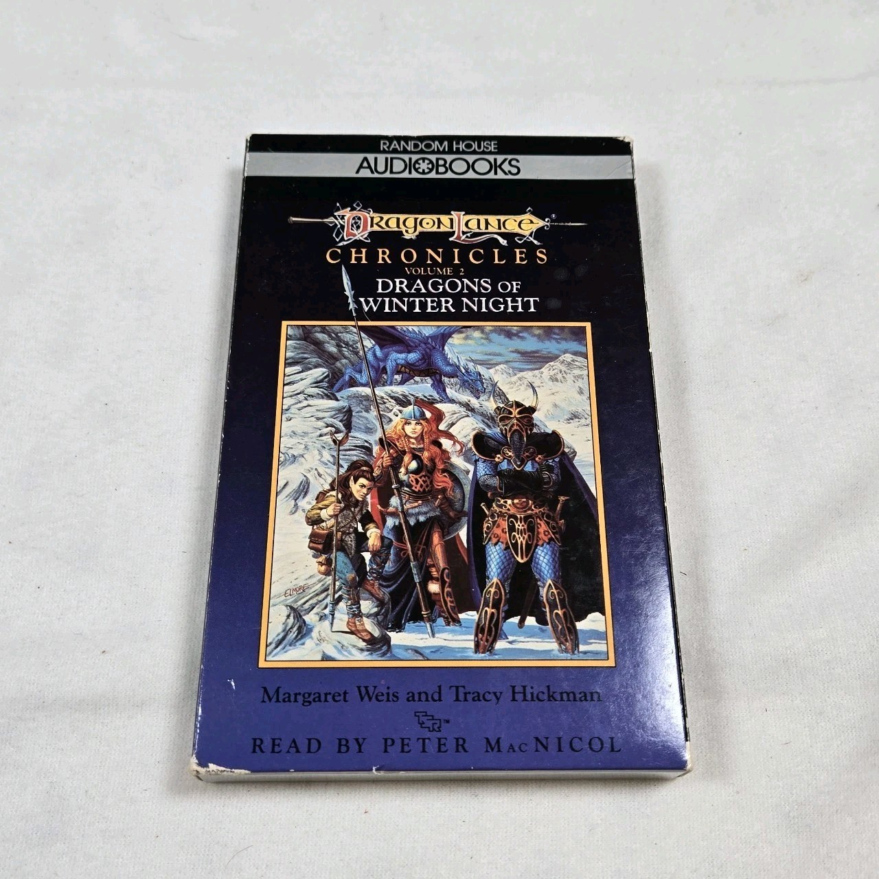 Dragonlance Chronicles Dragons Of Winter Night Audiobook Cassette Margaret Weis