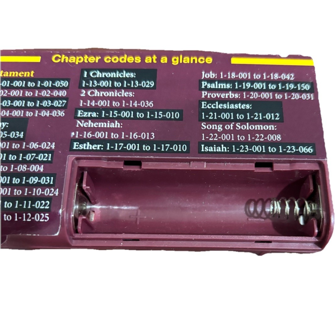 Wonder Bible Audio Player (Headjack only works)