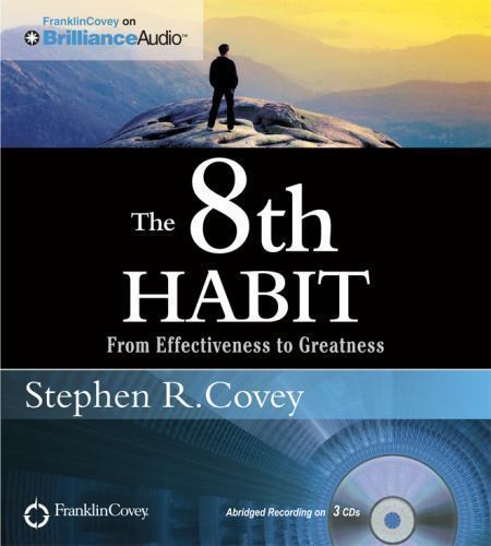 8th Habit, The (Compact Disc) 3 Cds Set Stephen Covey