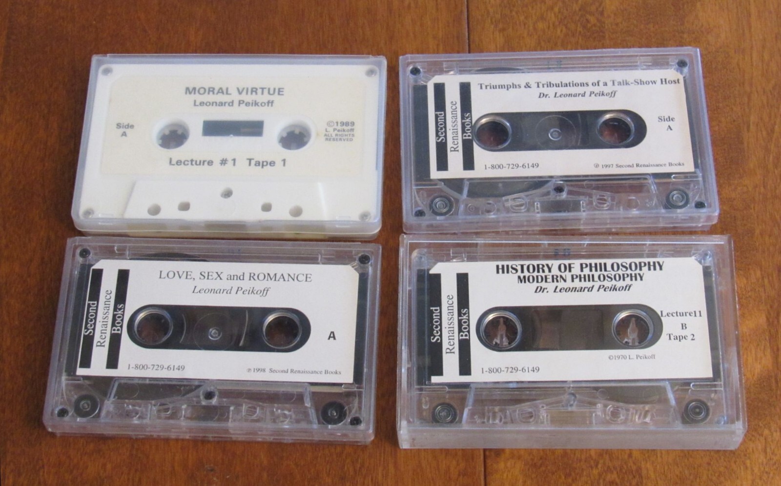 Miscellaneous Lecture Tapes By Leonard Peikoff (Audio Cassette) — Ayn Rand