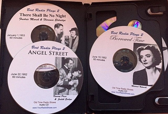 Best Radio Plays V2-5 Audio CD’s-There Shall Be No Night, Angel Street and MORE!