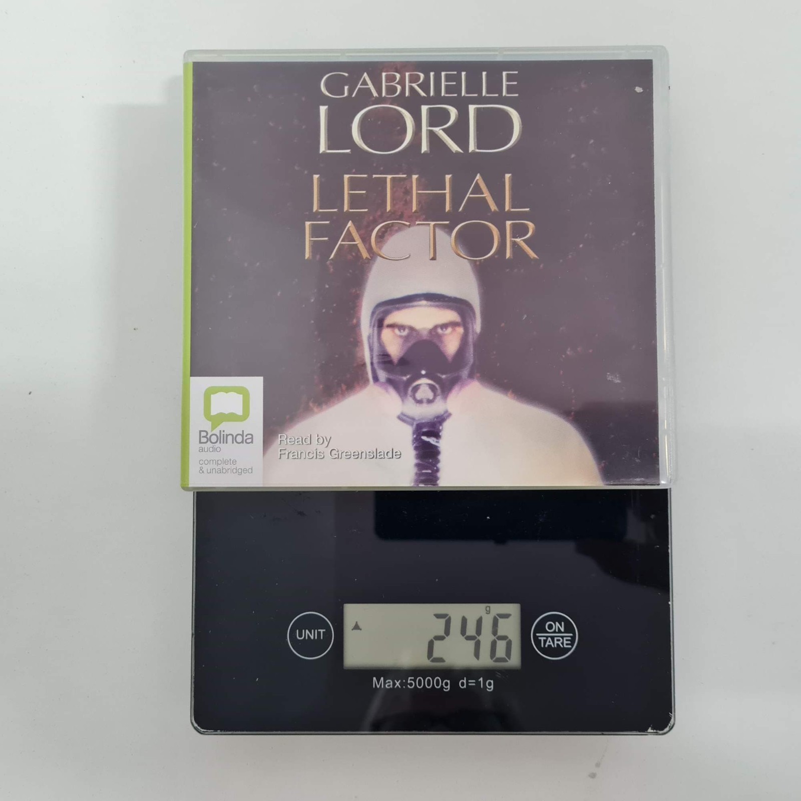 Lethal Factor by Gabrielle Lord audiobook 10 x Audio CDs Jack McCain #2