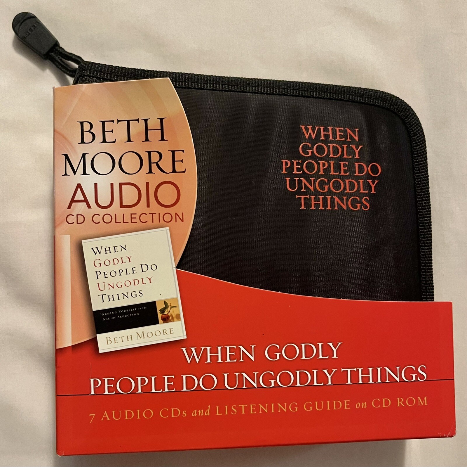 Beth Moore When Godly People Do Ungodly Things 7 Audio CDs Audio Collection