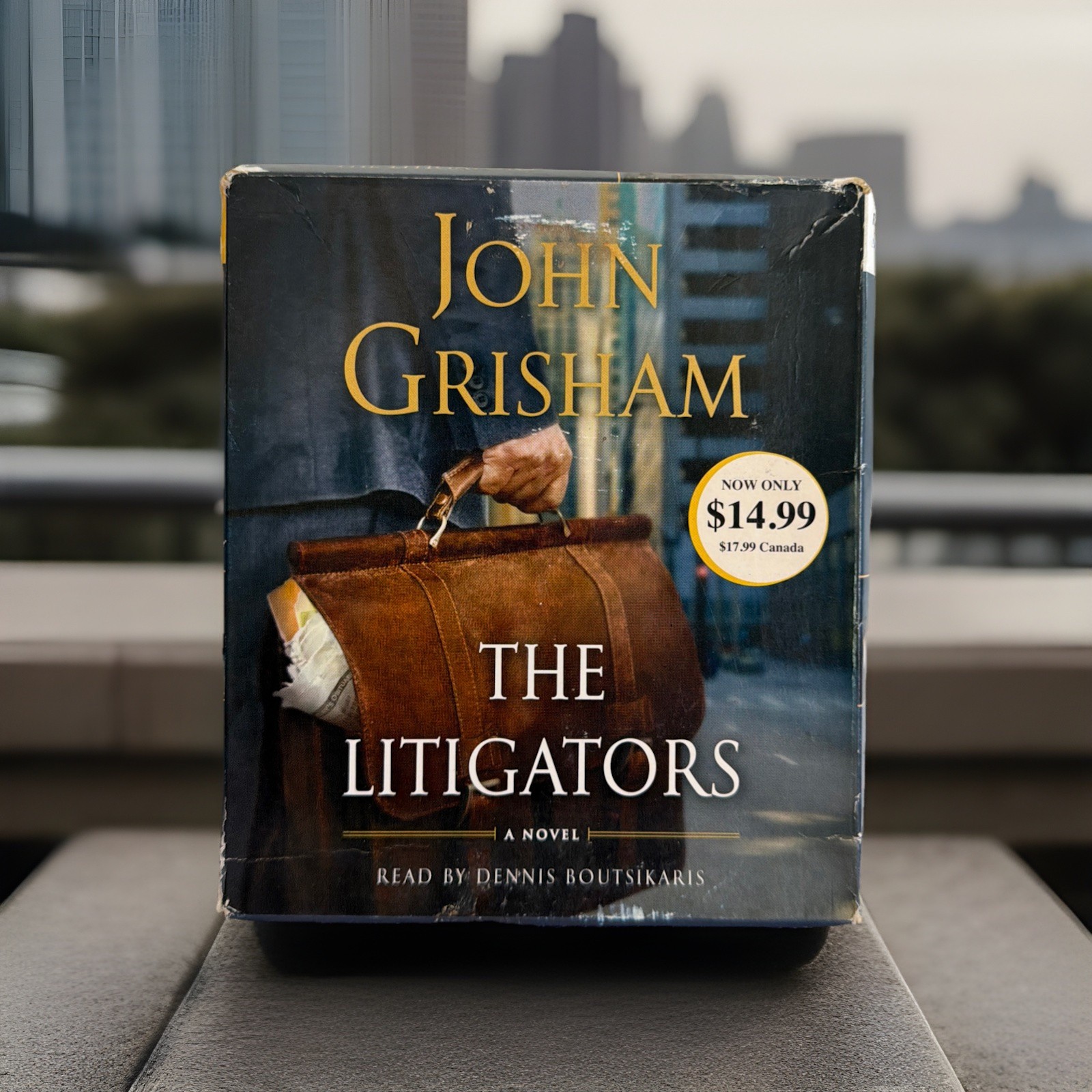 THE LITIGATORS John Grisham 2011 Compact Disc Abridged Edition Audio Book CD New