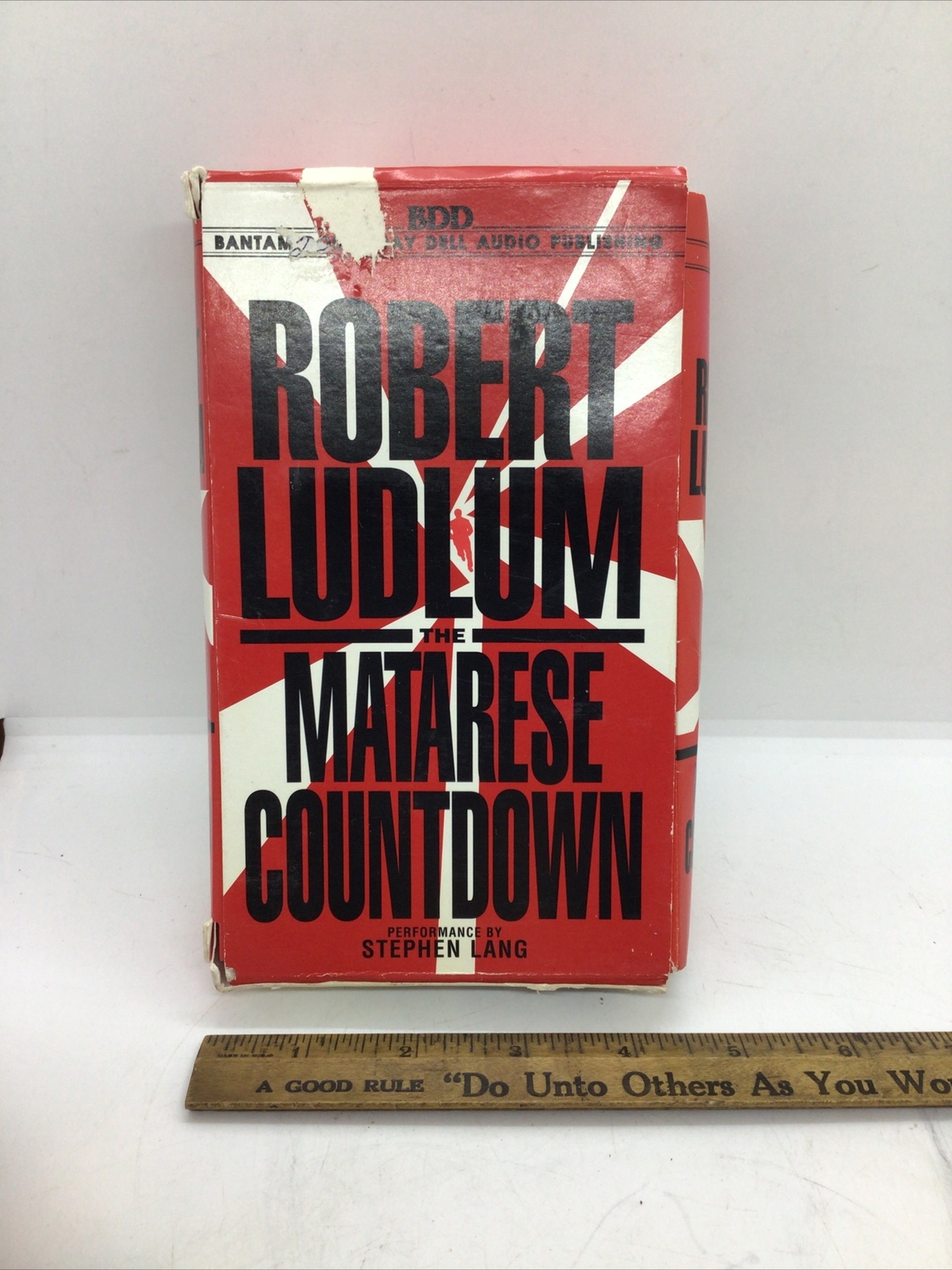 The Matarese Countdown by Robert Ludlum 1997 Audio Abridged Read By Steven Lang