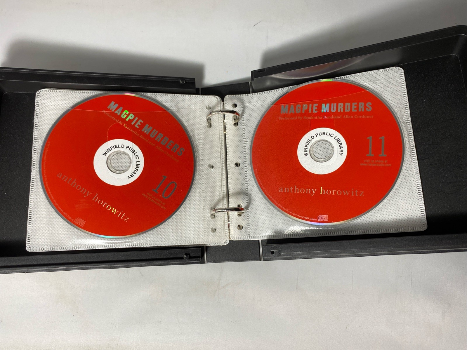 GOOD Magpie Murders by Anthony Horowitz Audiobook, 13 Discs, Unabridged