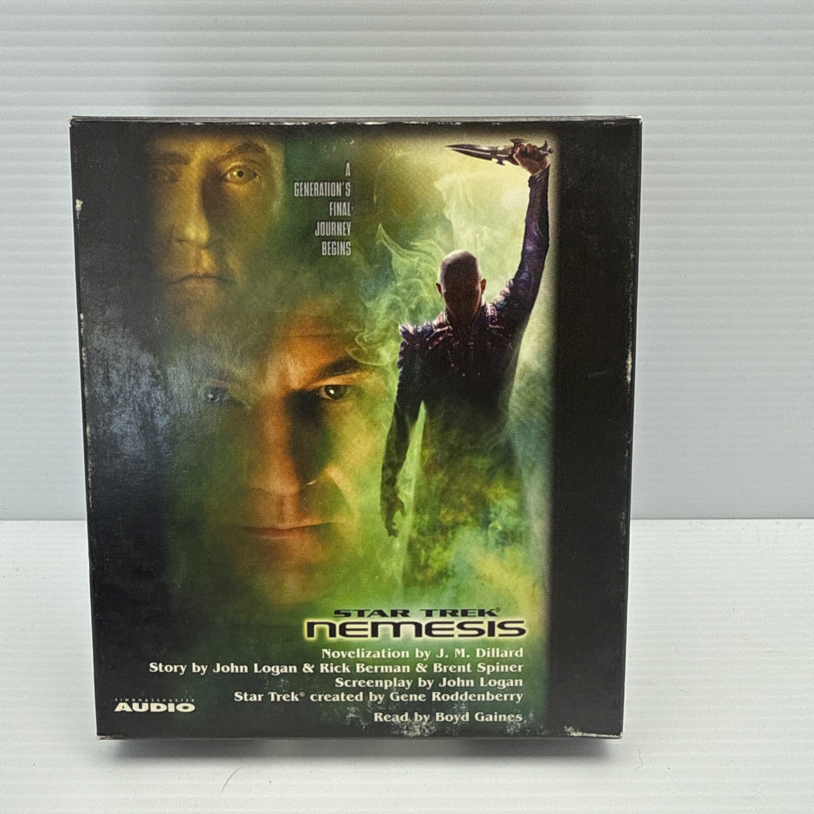Star Trek: The Next Generation Ser.: Nemesis by J. M. Dillard 2002, 3 CDs LN