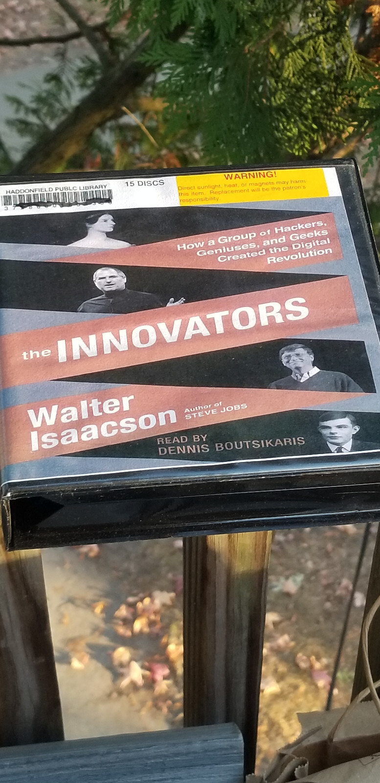 LOT 3 AUDIO CD SETS THE INNOVATORS ONE SUMMER 1927 EVERY MOVE MUST HAVE PURPOSE
