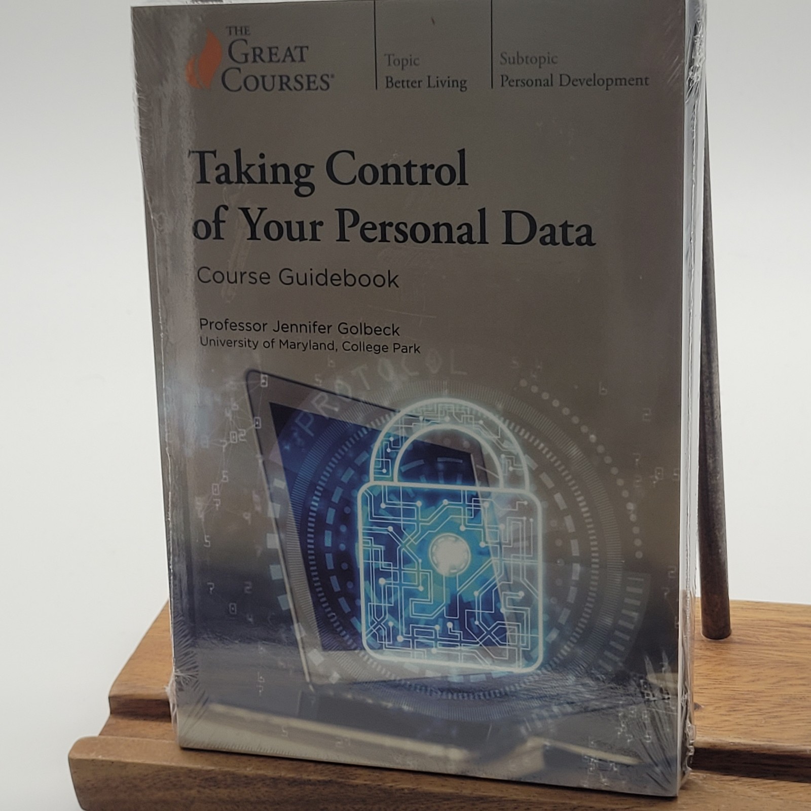 NEW SEALED GREAT COURSES TAKING CONTROL OF YOUR PERSONAL DATA 2 DVD W/ BOOK