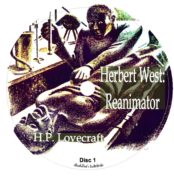 Herbert West: Reanimator H P Lovecraft Science Fiction Audiobook in 2 Audio CDs