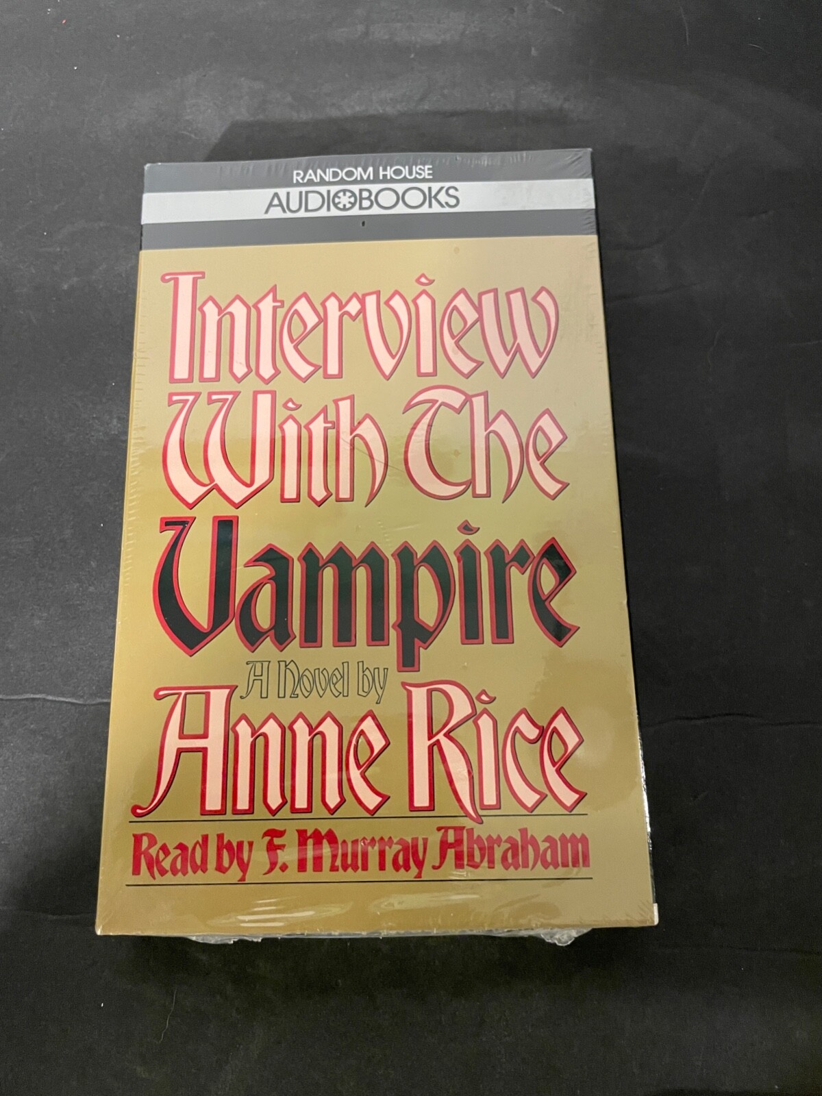 Random House Audiobook «Interview With The Vampire» by Anne Rice 1976 Sealed NOS