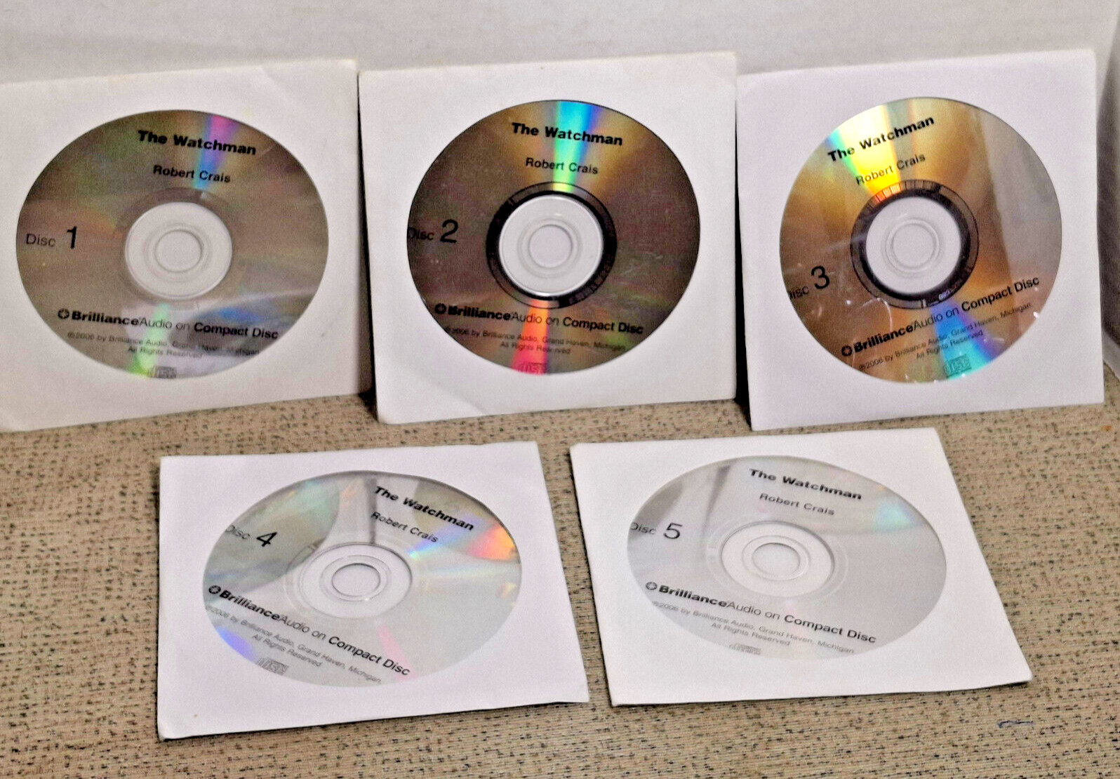 The Watchman (A Joe Pike Novel) — Audio CD By Crais, Robert/2006 — Excellent
