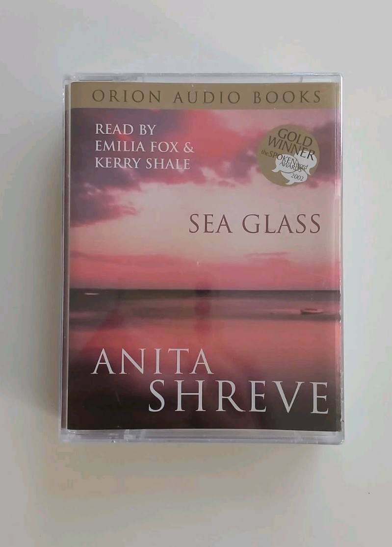 SEA GLASS BY ANITA SHREVE CASSETTE TAPES — ORION AUDIO BOOKS — NEW & SEALED