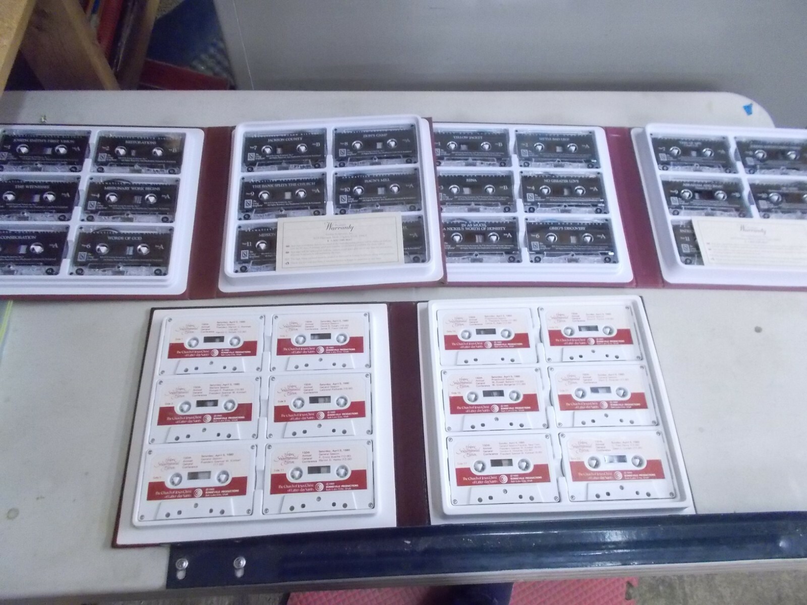 3 CASSETTE SETS DRAMATIZED FAMILY HOUR STORIES CHURCH HISTORY LDS CONFERENCE