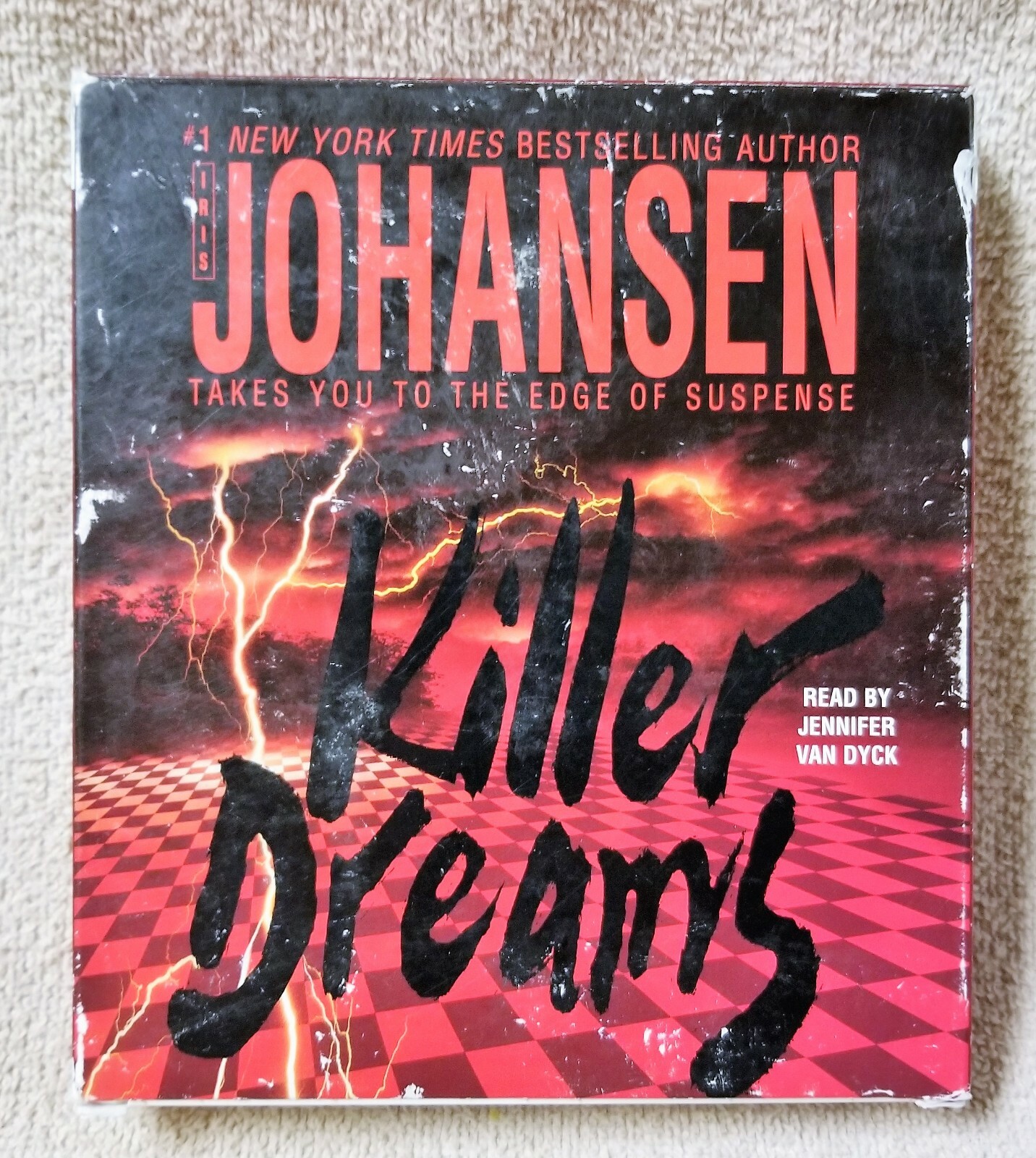 Killer Dreams Abridged 5 disc CD Audio Book Iris Johansen Jennifer Van Dyck GUC