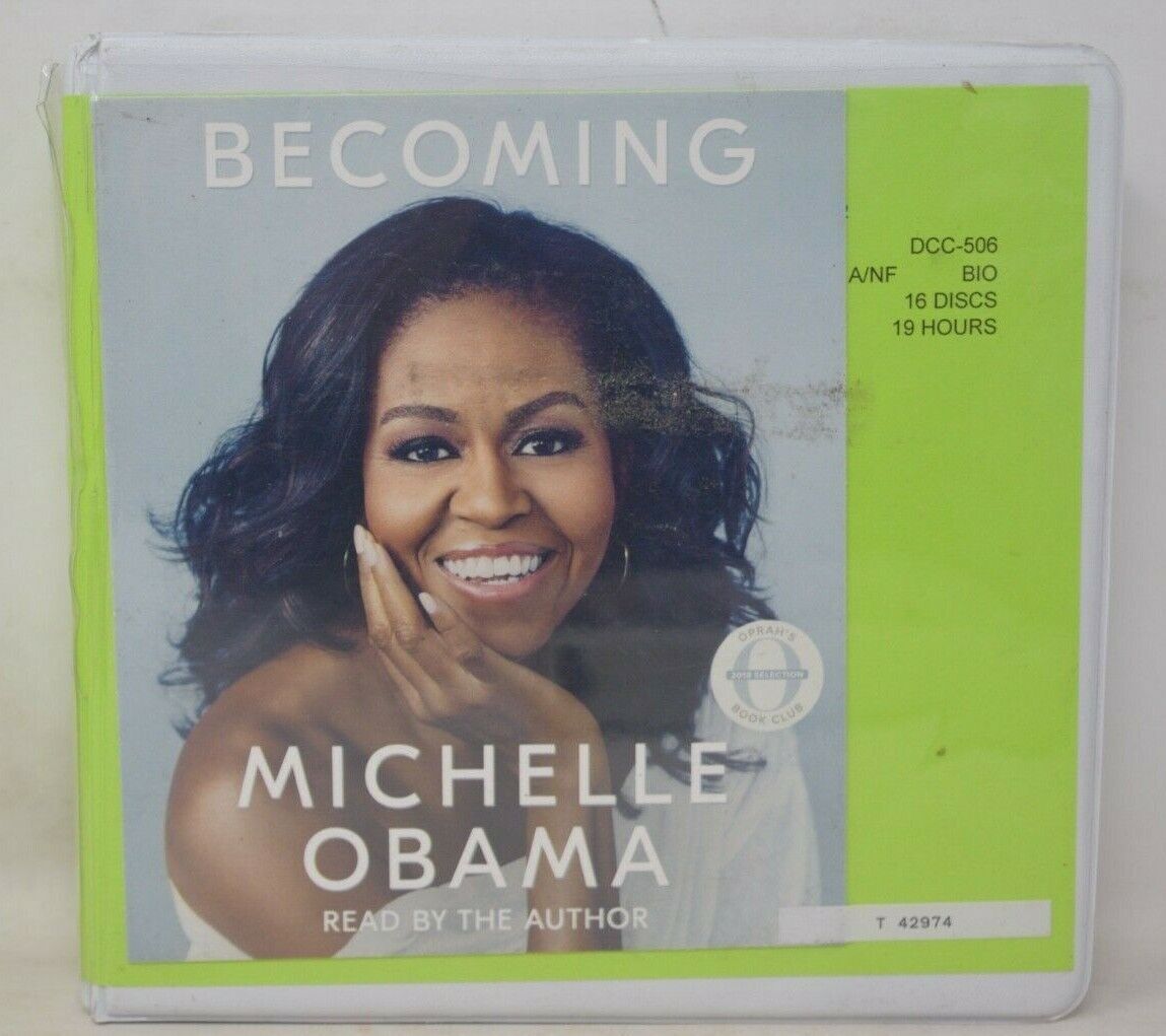 BECOMING Michelle Obama Audiobook 16 CDs 2018 Read By Michelle Obama