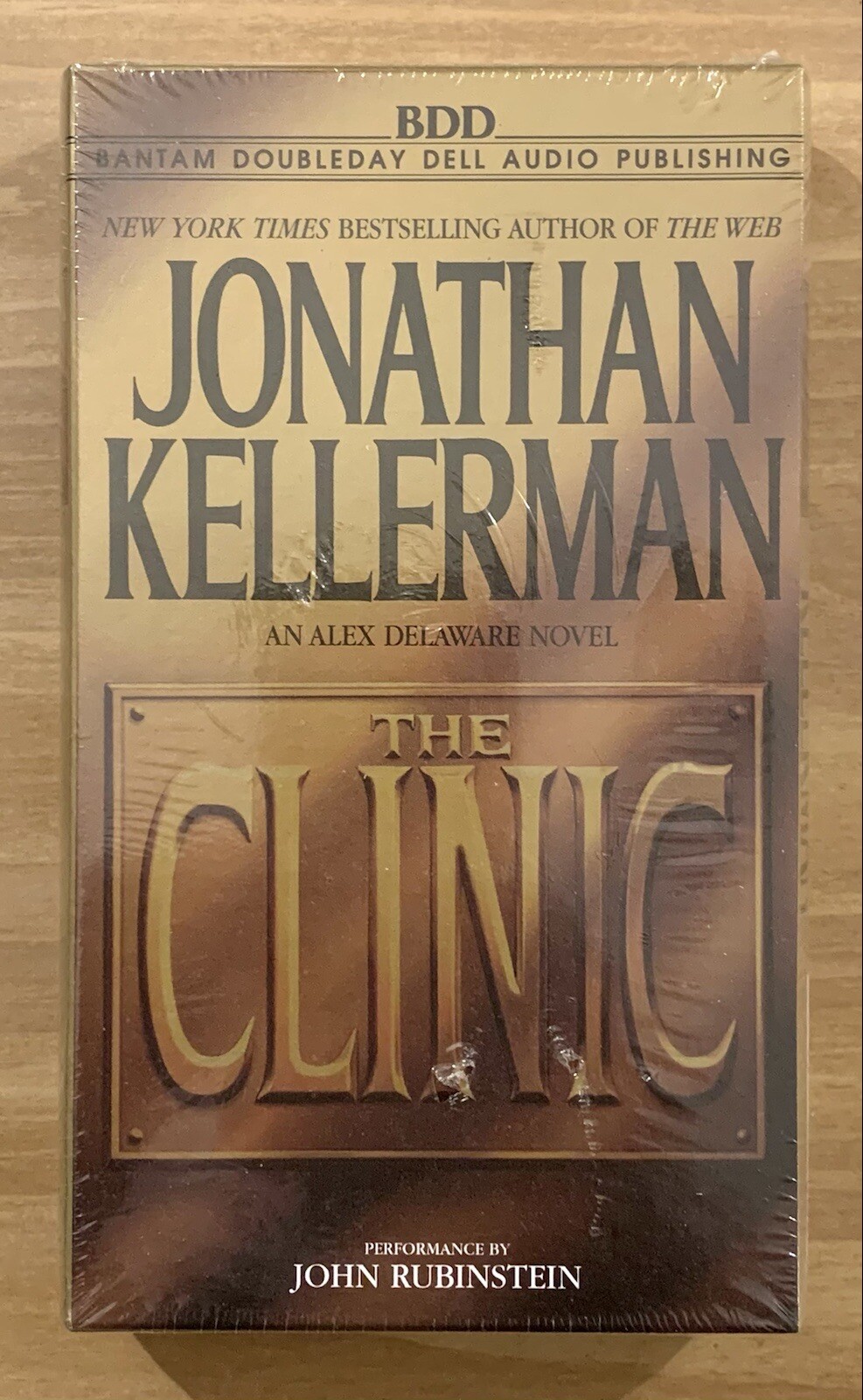 Jonathan Kellerman ~ The Clinic ~ 4 Cassettes ~ 6 Hrs ~ !NIP!