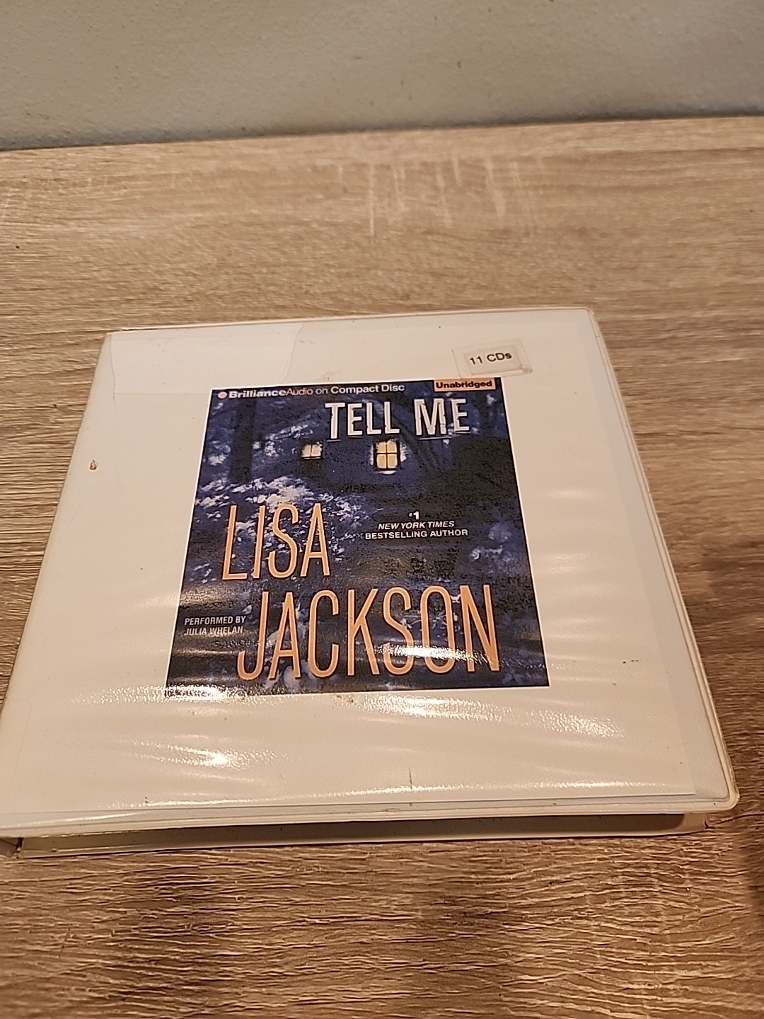 Tell Me by Lisa Jackson Unabridged Audiobook CD