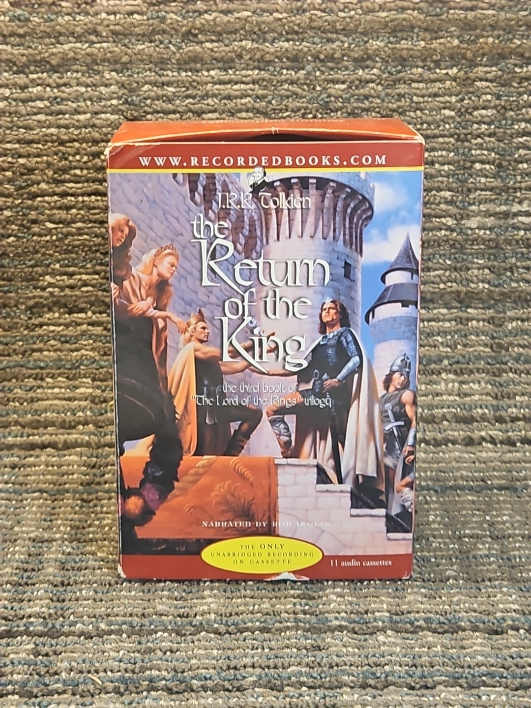 Return of the King by J. R. R. Tolkien (2001, Audio Cassette)