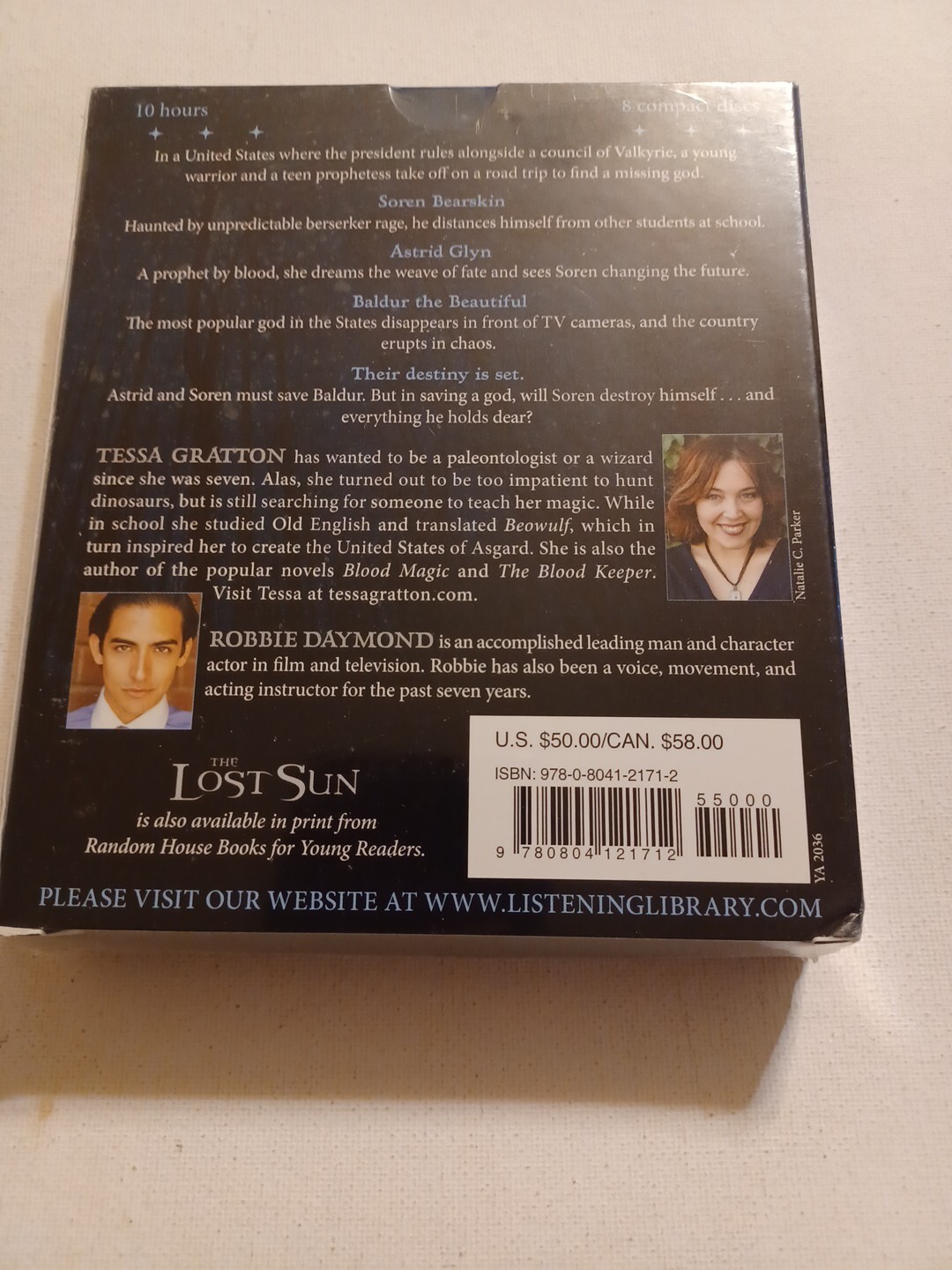 THE LOST SUN: Book 1 of United States of Asgard (AUDIO CD)