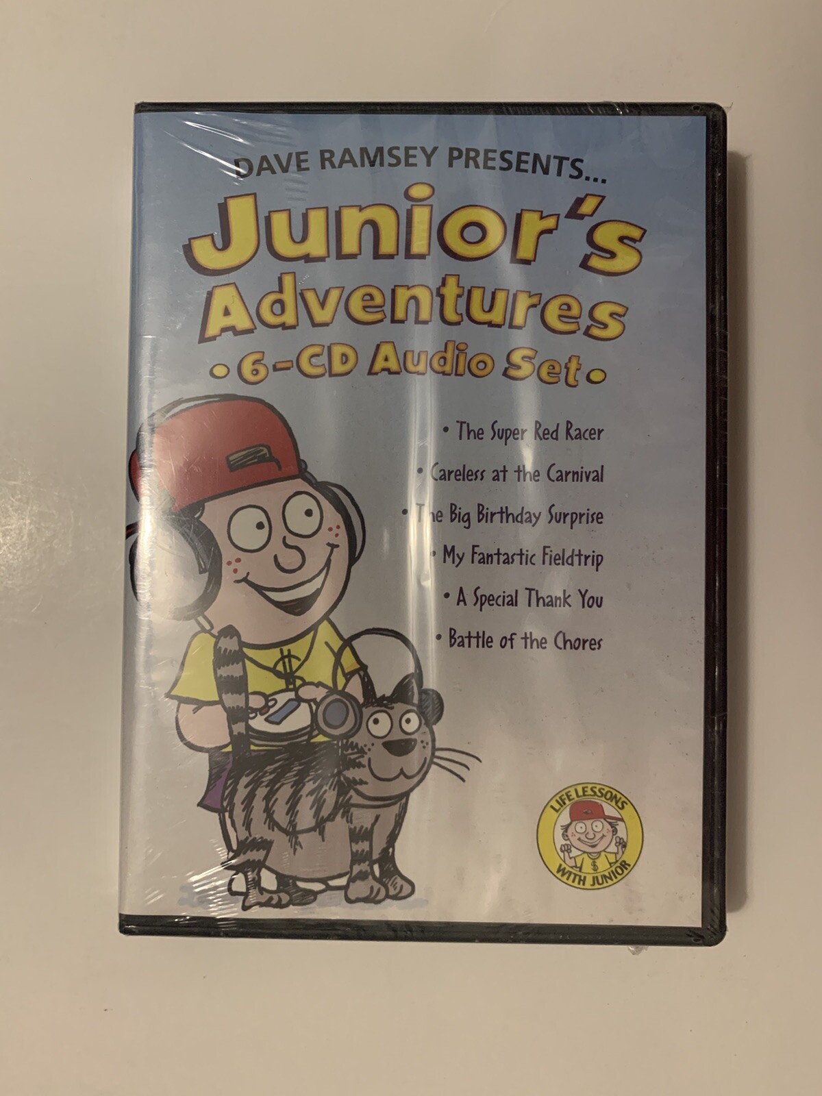 Dave Ramsey Junior’s Adventures 6 CD Audio Book Set New Sealed Life Lessons