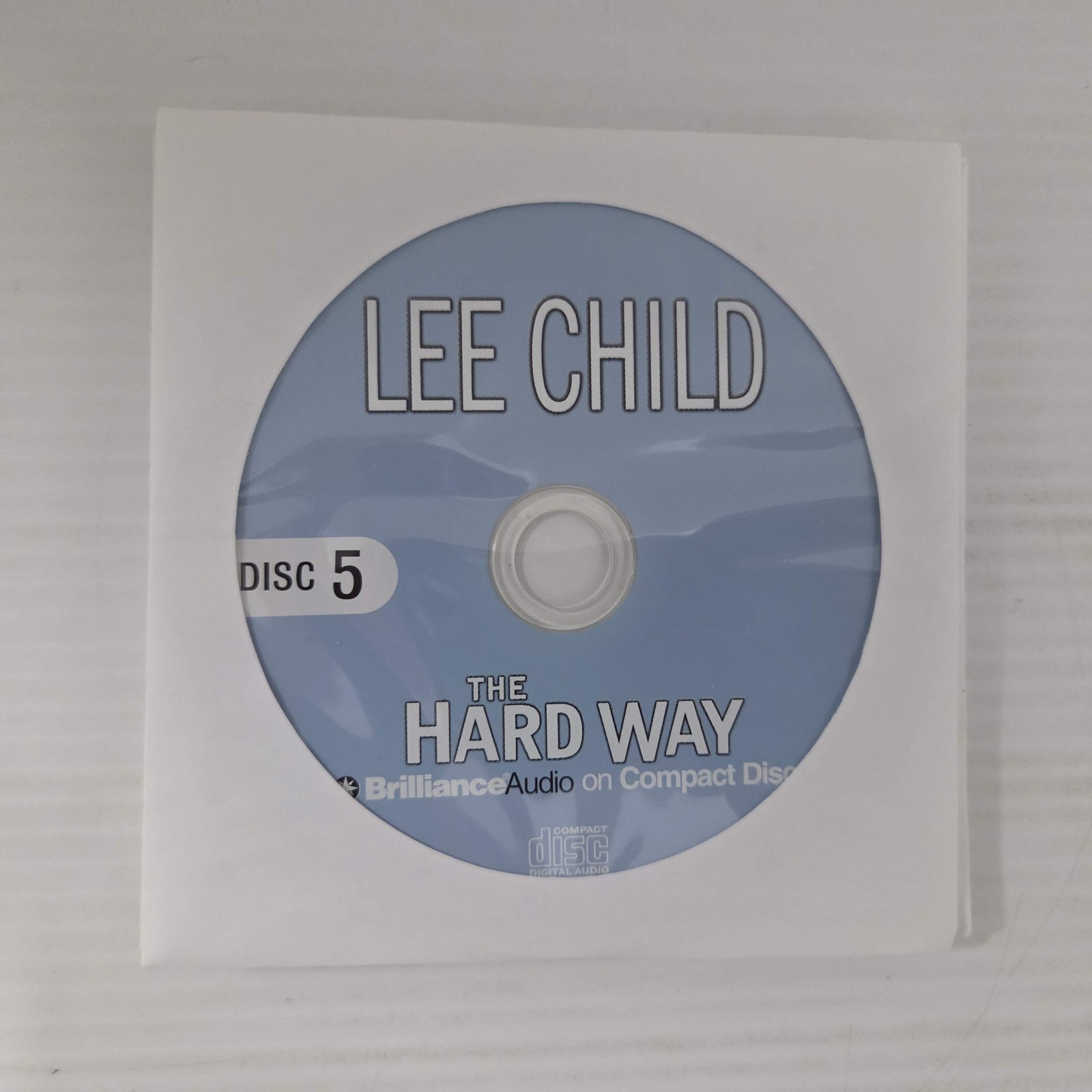 Audio Book The Hard Way by Lee Child 5 x Audio CD Set crime thriller action