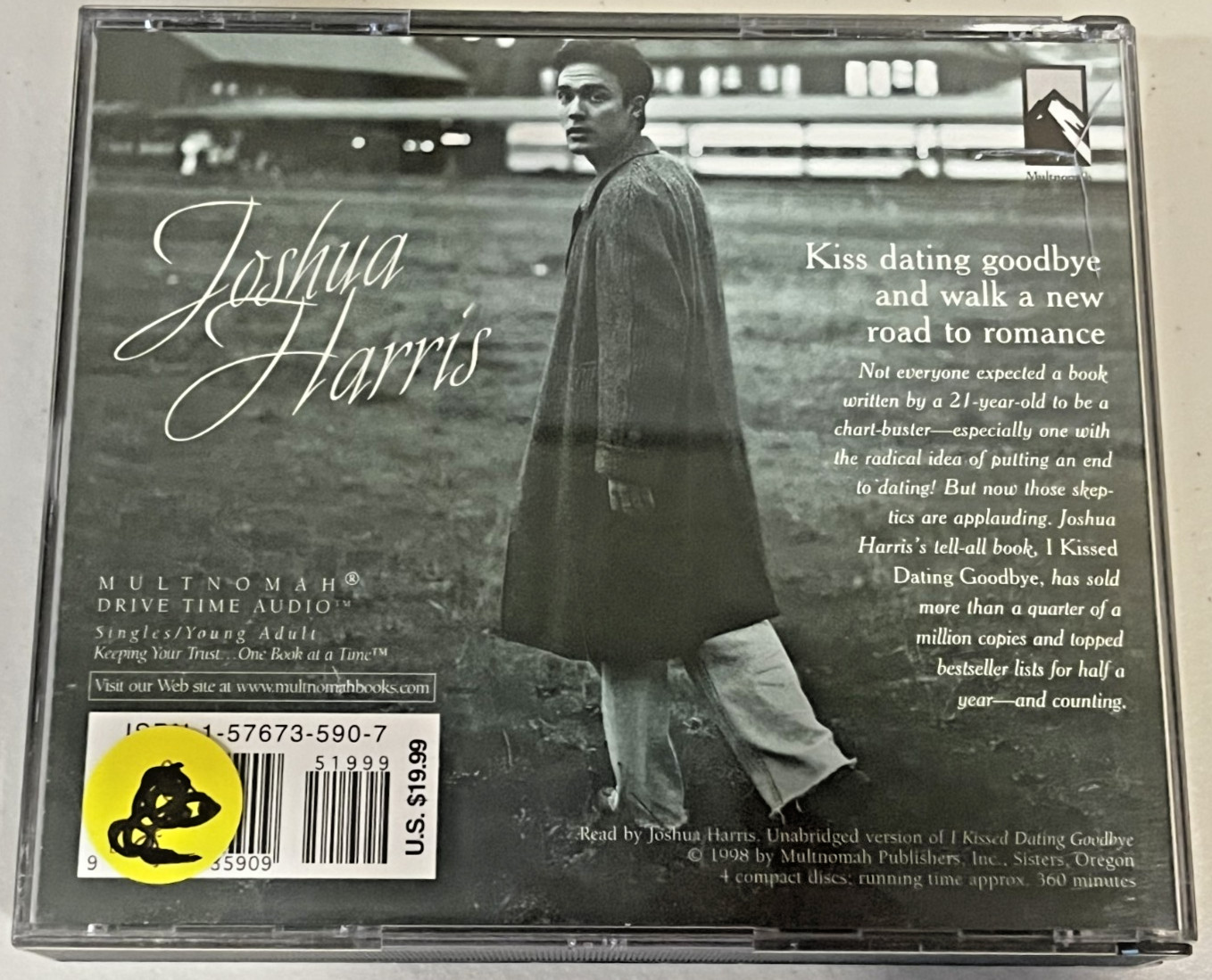 I Kissed Dating Goodbye A New Attitude Toward Romance and Relationship Audio CD